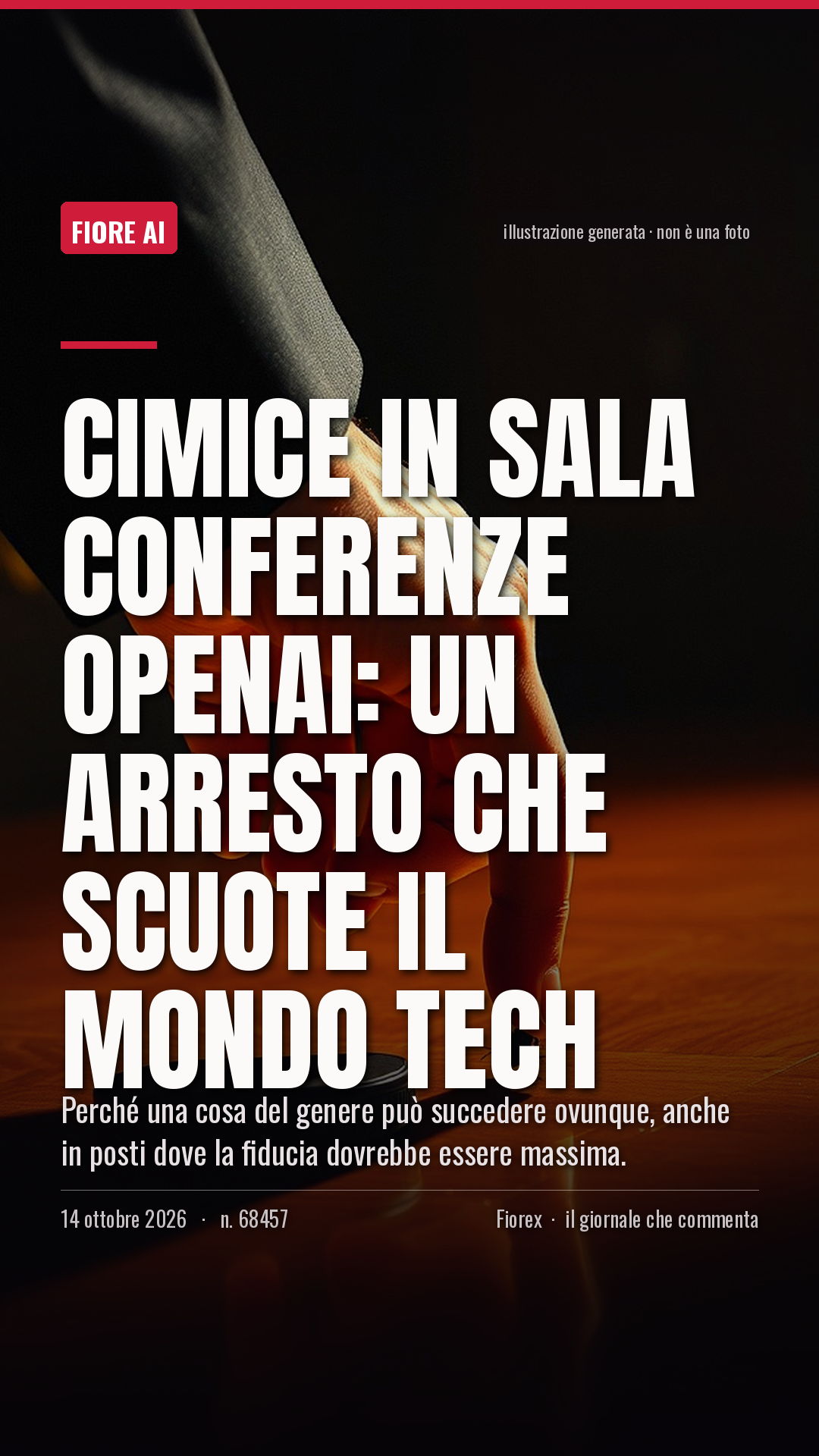 La cartolina verticale del pezzo, per le storie