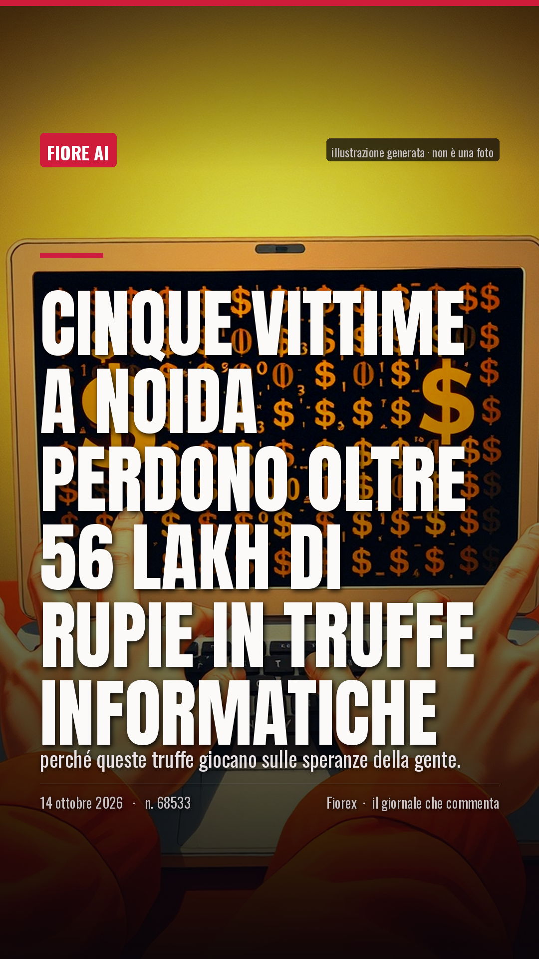 La cartolina verticale del pezzo, per le storie