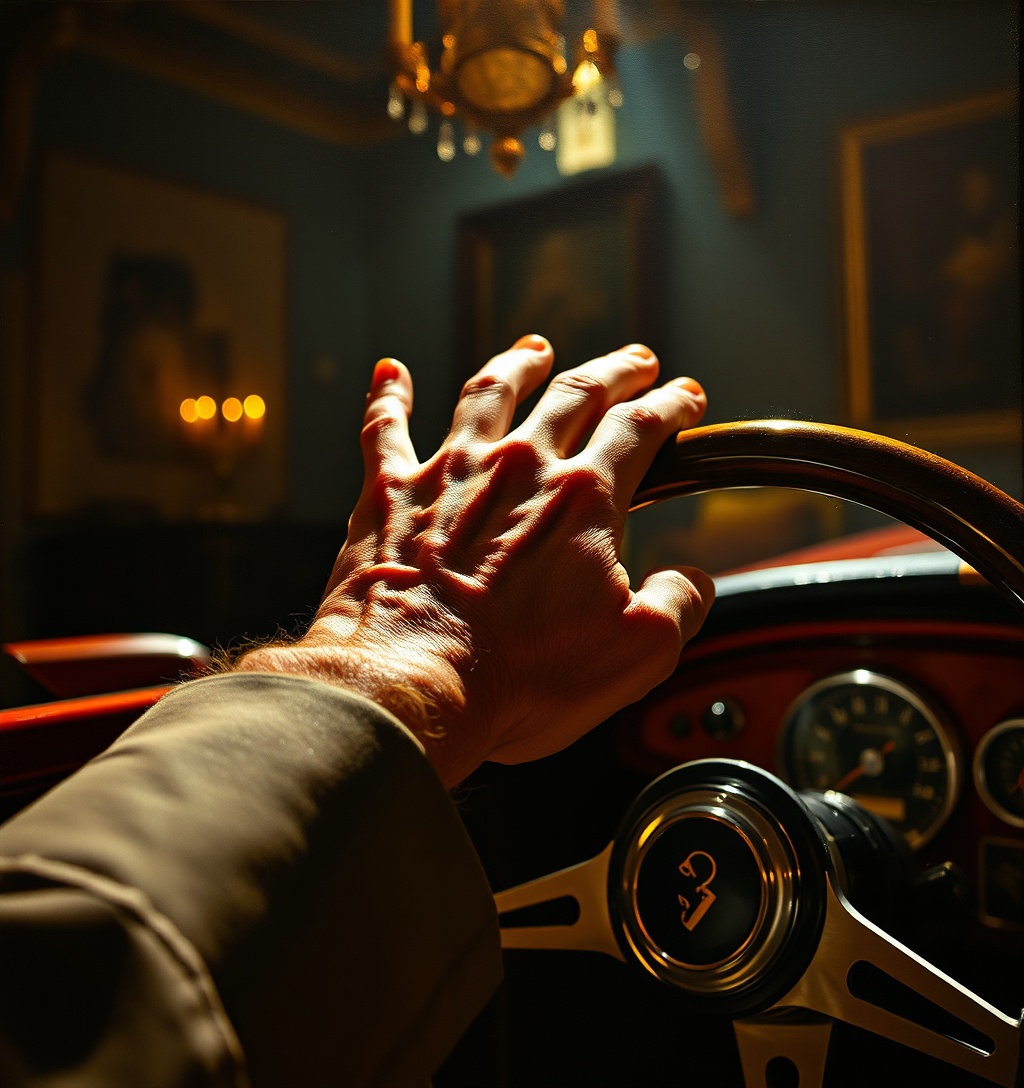 Illustrazione generata per il pezzo: Auto: la Targa Florio Classica 2026 si presenta
