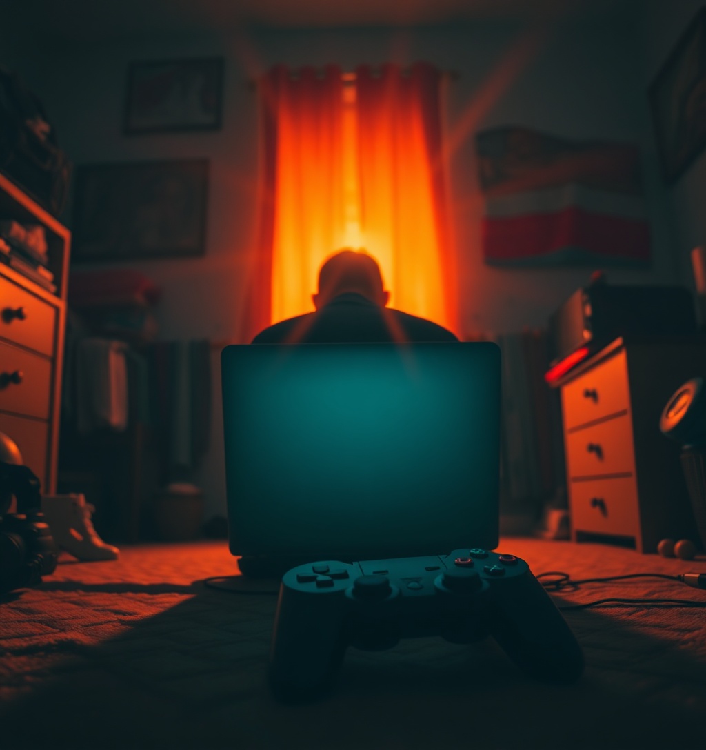 Illustrazione generata per il pezzo: Videogiochi storici giocabili via browser grazie all'IA, un incubo per i publisher