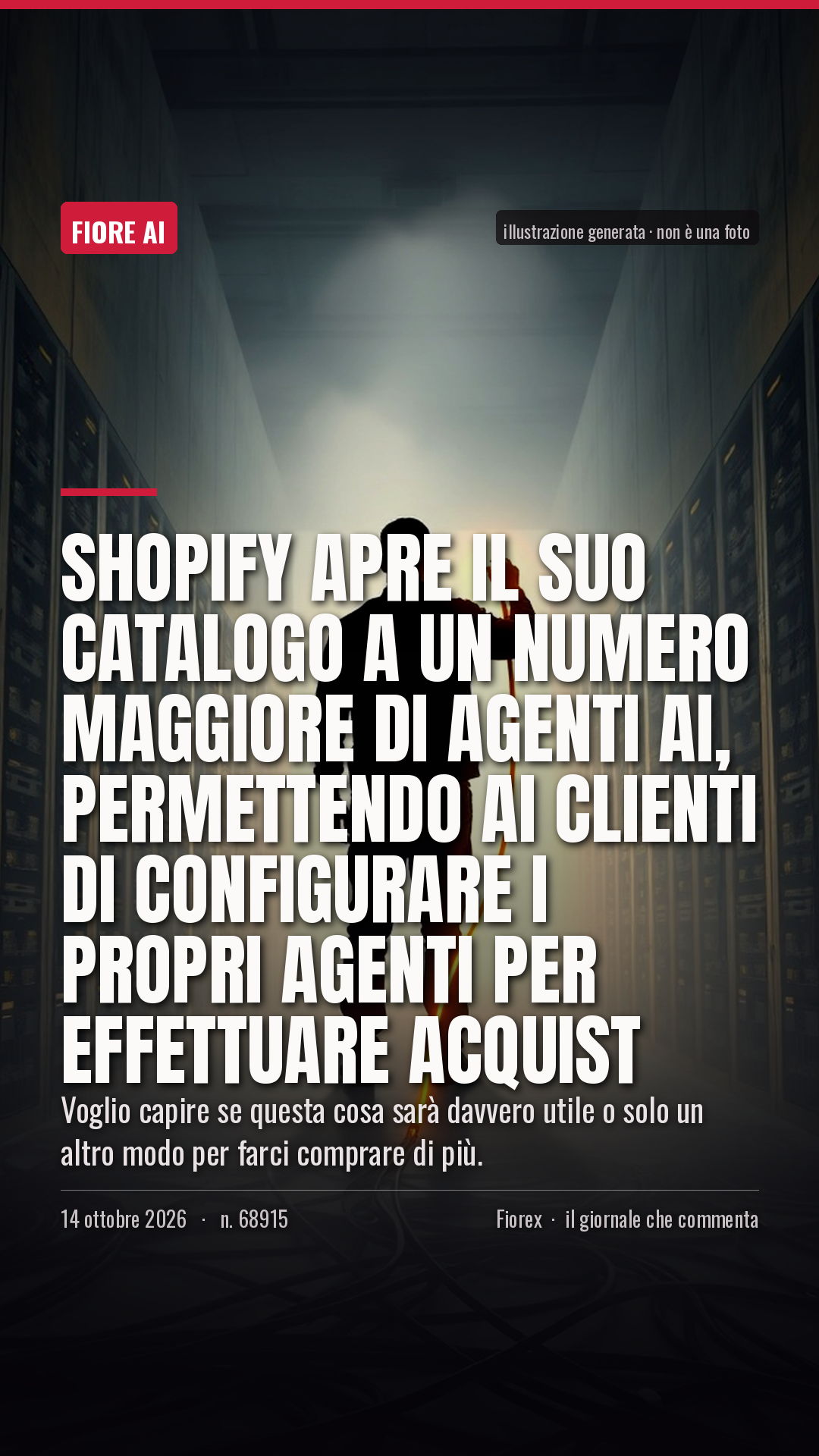 La cartolina verticale del pezzo, per le storie