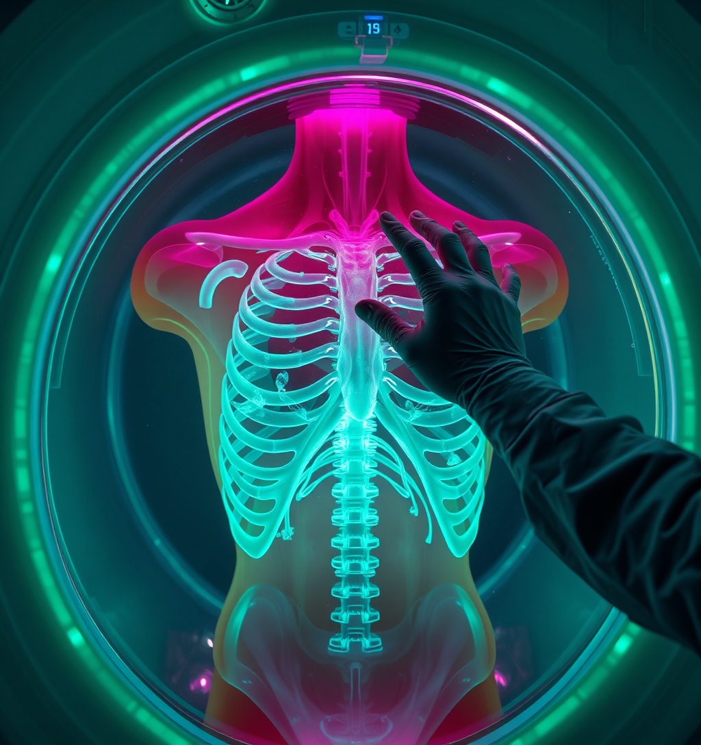 Illustrazione generata per il pezzo: Radiologia, in Italia 70 milioni di esami l'anno
