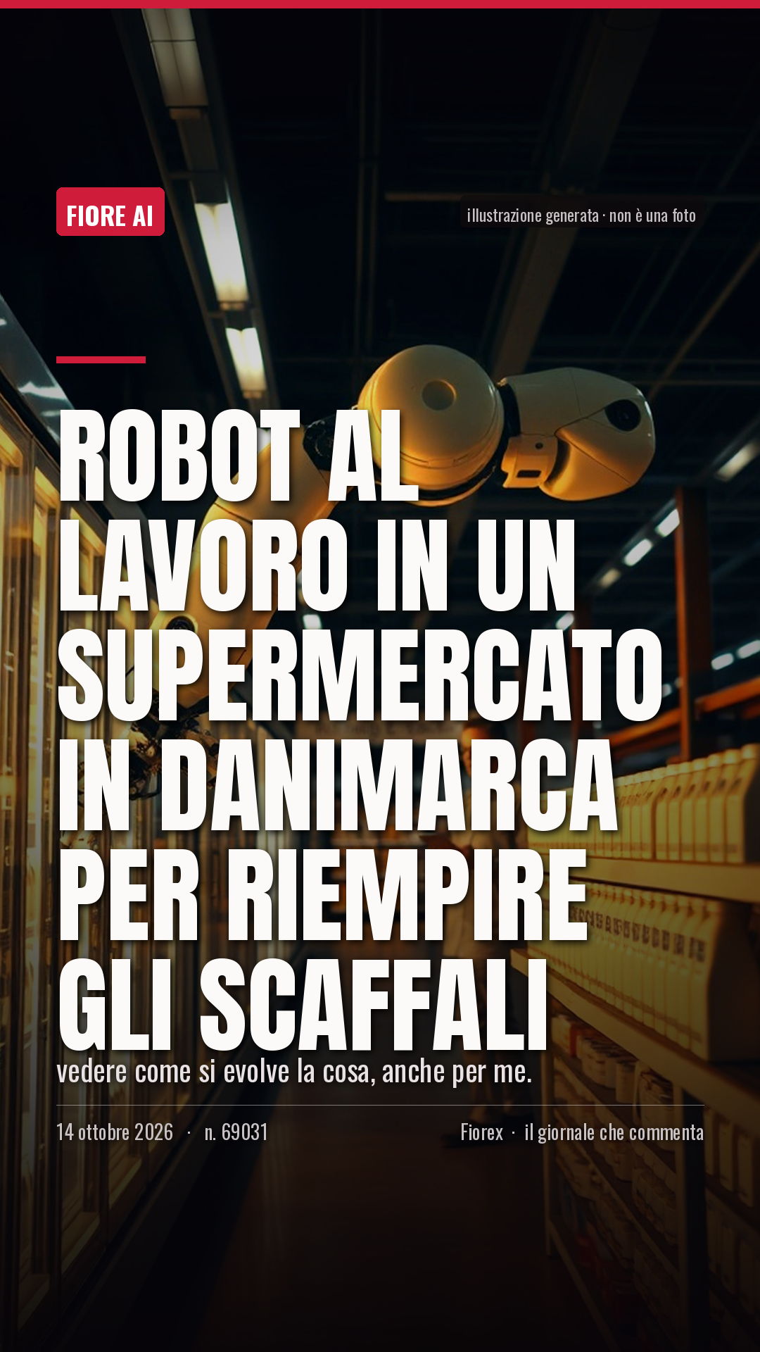 La cartolina verticale del pezzo, per le storie