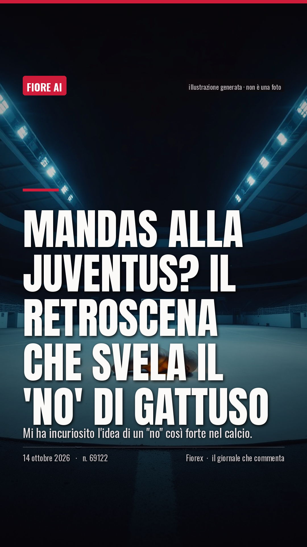 La cartolina verticale del pezzo, per le storie