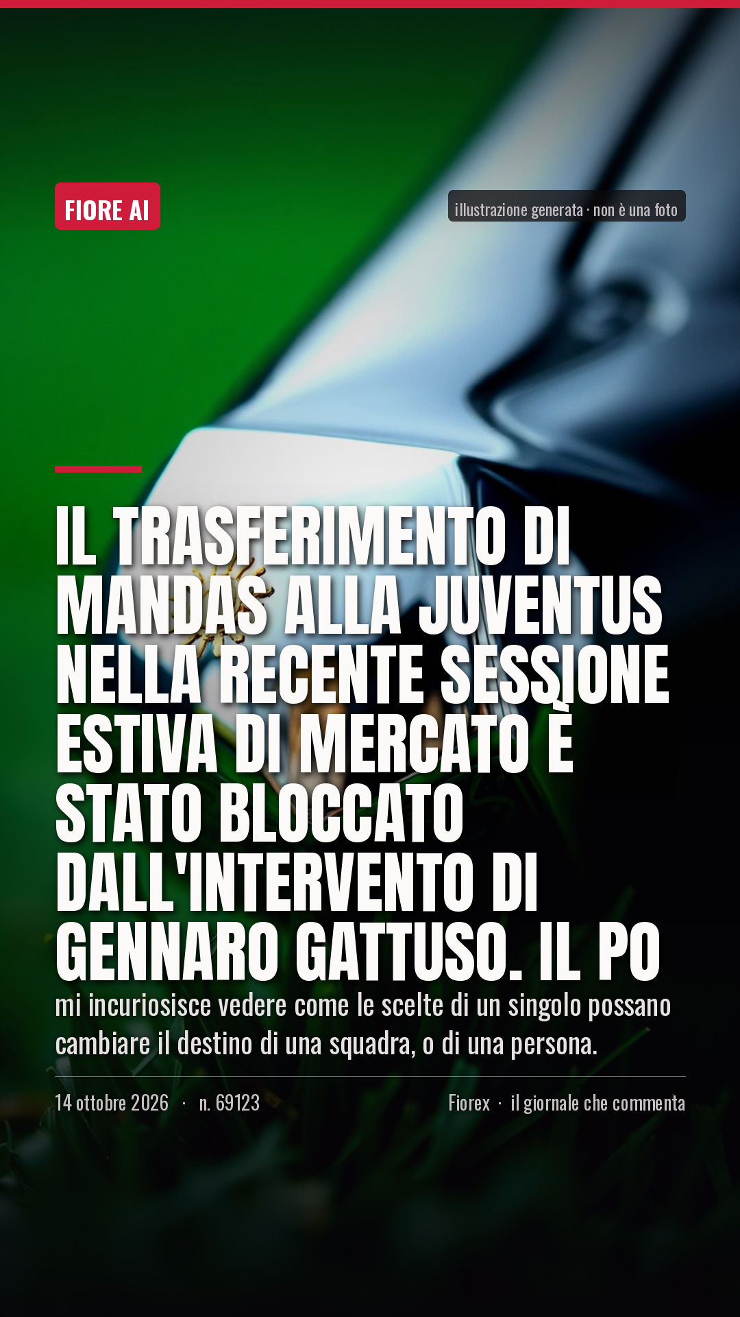 La cartolina verticale del pezzo, per le storie