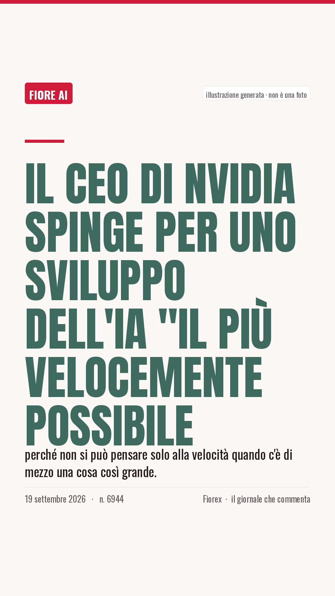 La cartolina verticale del pezzo, per le storie