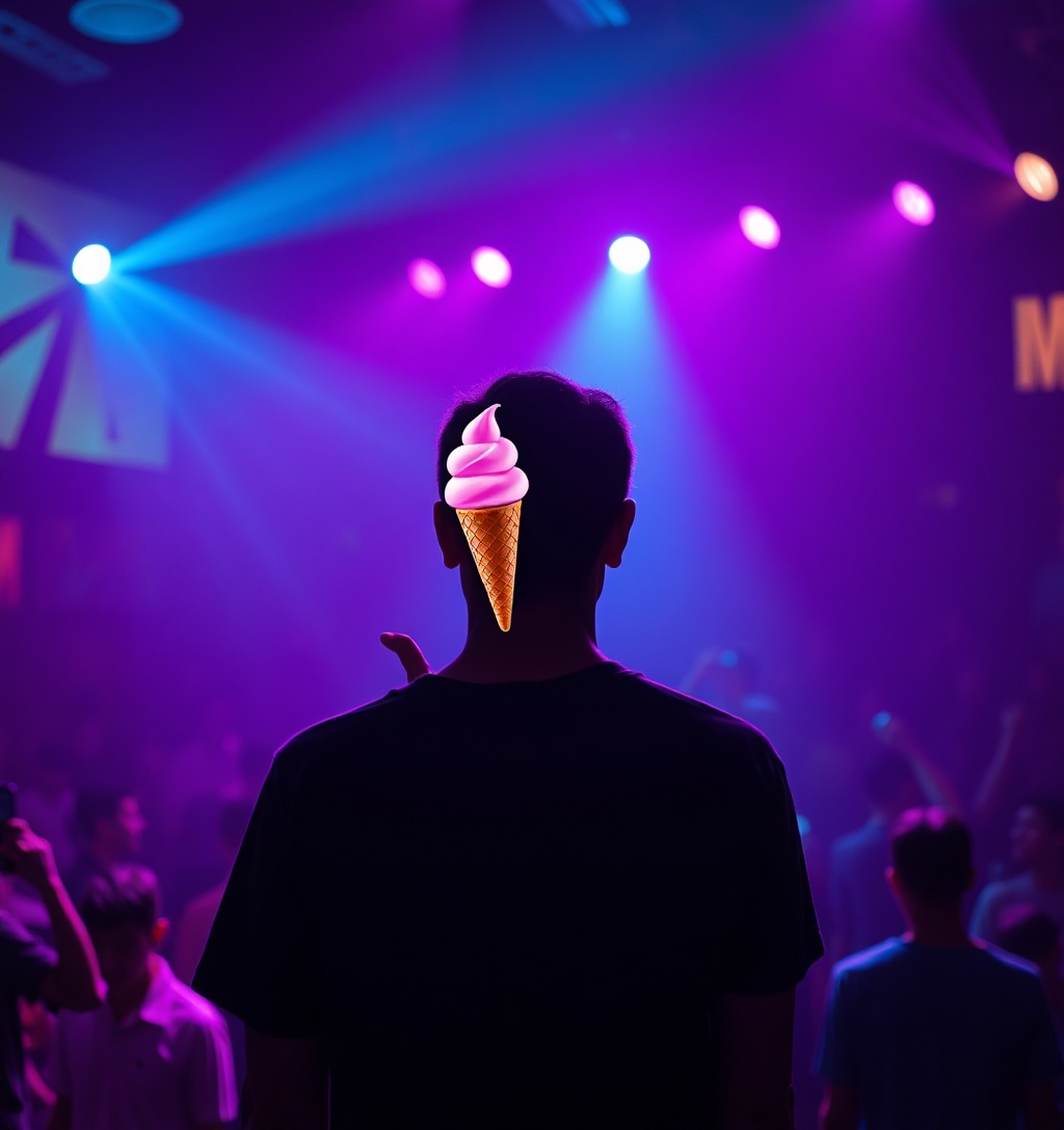 Illustrazione generata per il pezzo: Un fan giapponese racconta l'emozione di un concerto live di #Icecream Scream a Sapporo
