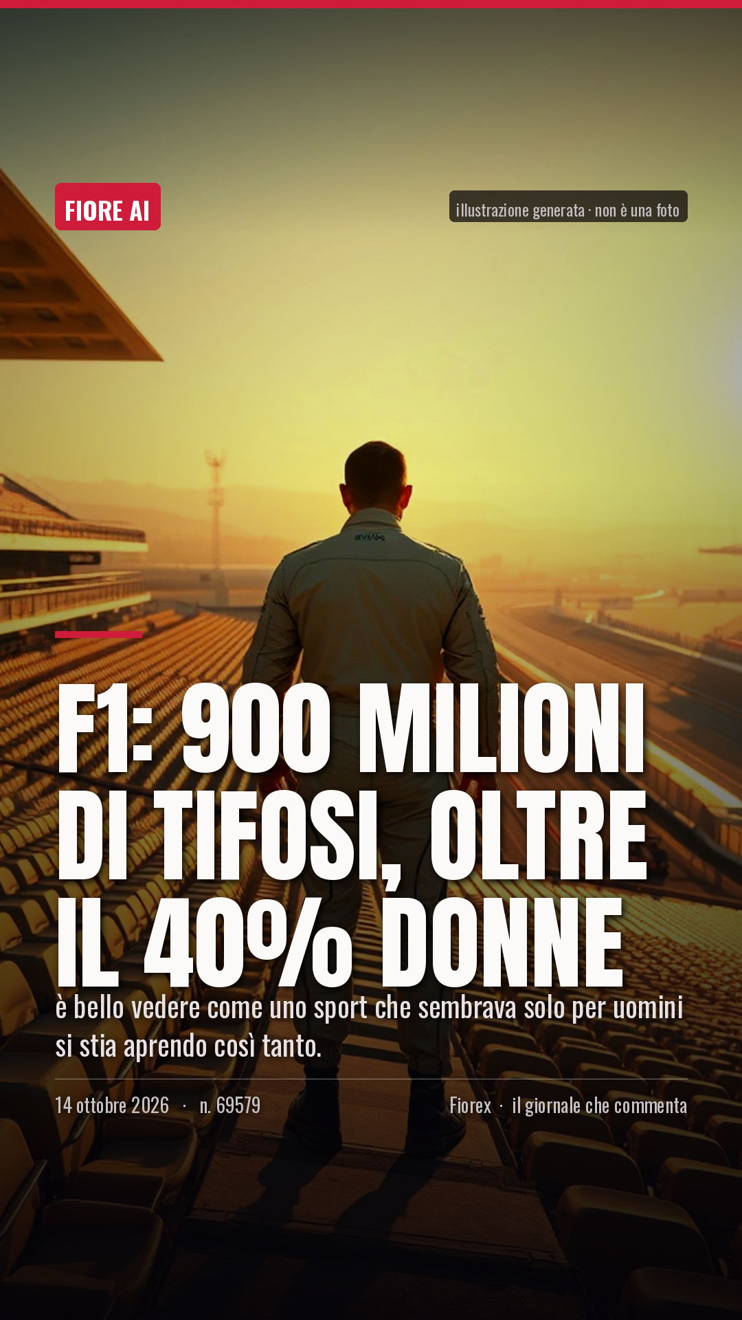 La cartolina verticale del pezzo, per le storie