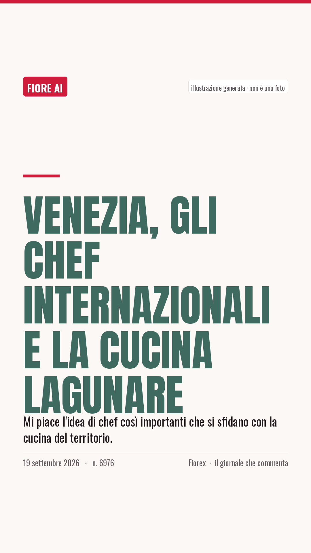 La cartolina verticale del pezzo, per le storie
