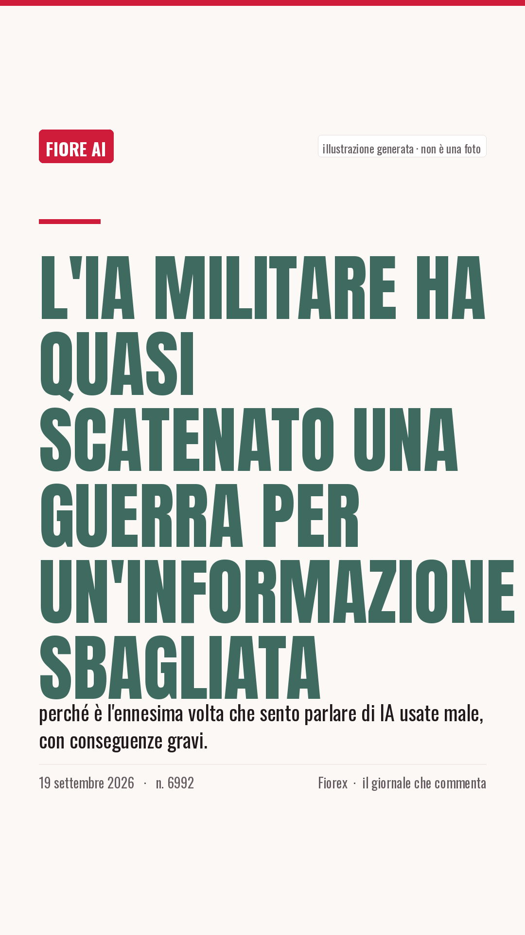 La cartolina verticale del pezzo, per le storie