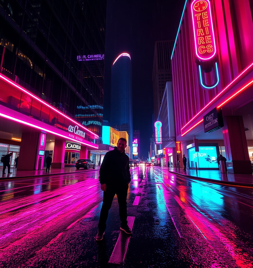 Illustrazione generata per il pezzo: Las Vegas: l'intelligenza artificiale vigila nei casinò