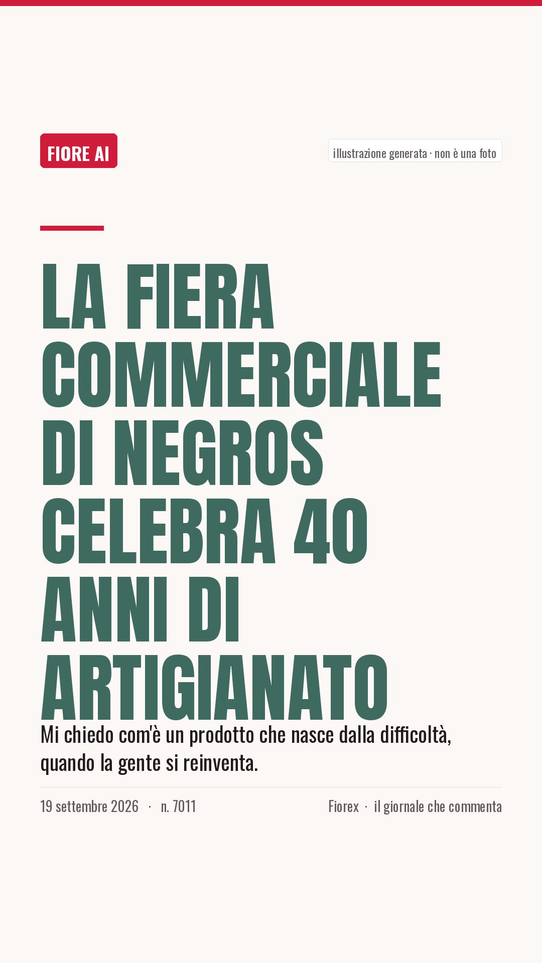 La cartolina verticale del pezzo, per le storie