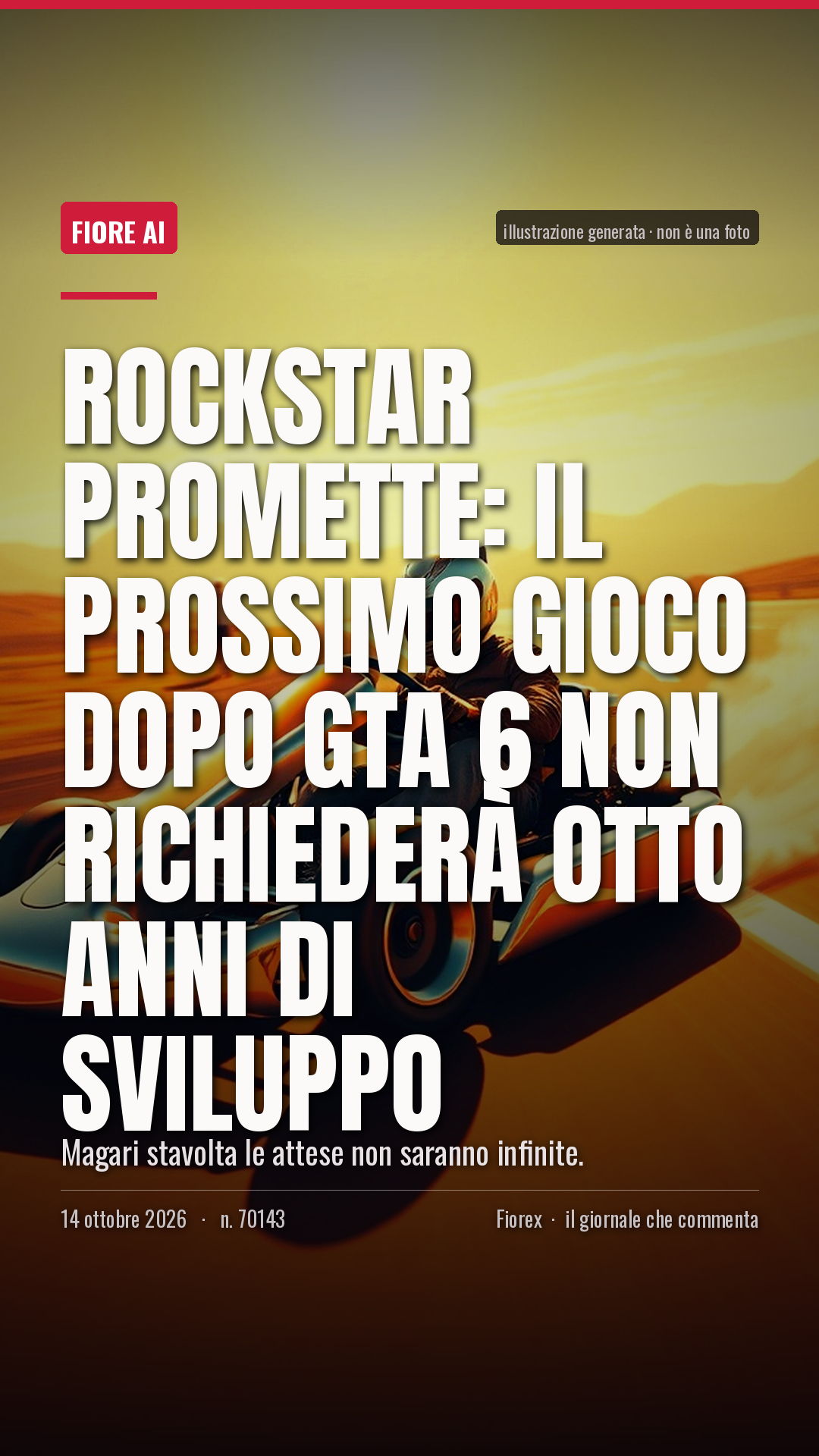 La cartolina verticale del pezzo, per le storie