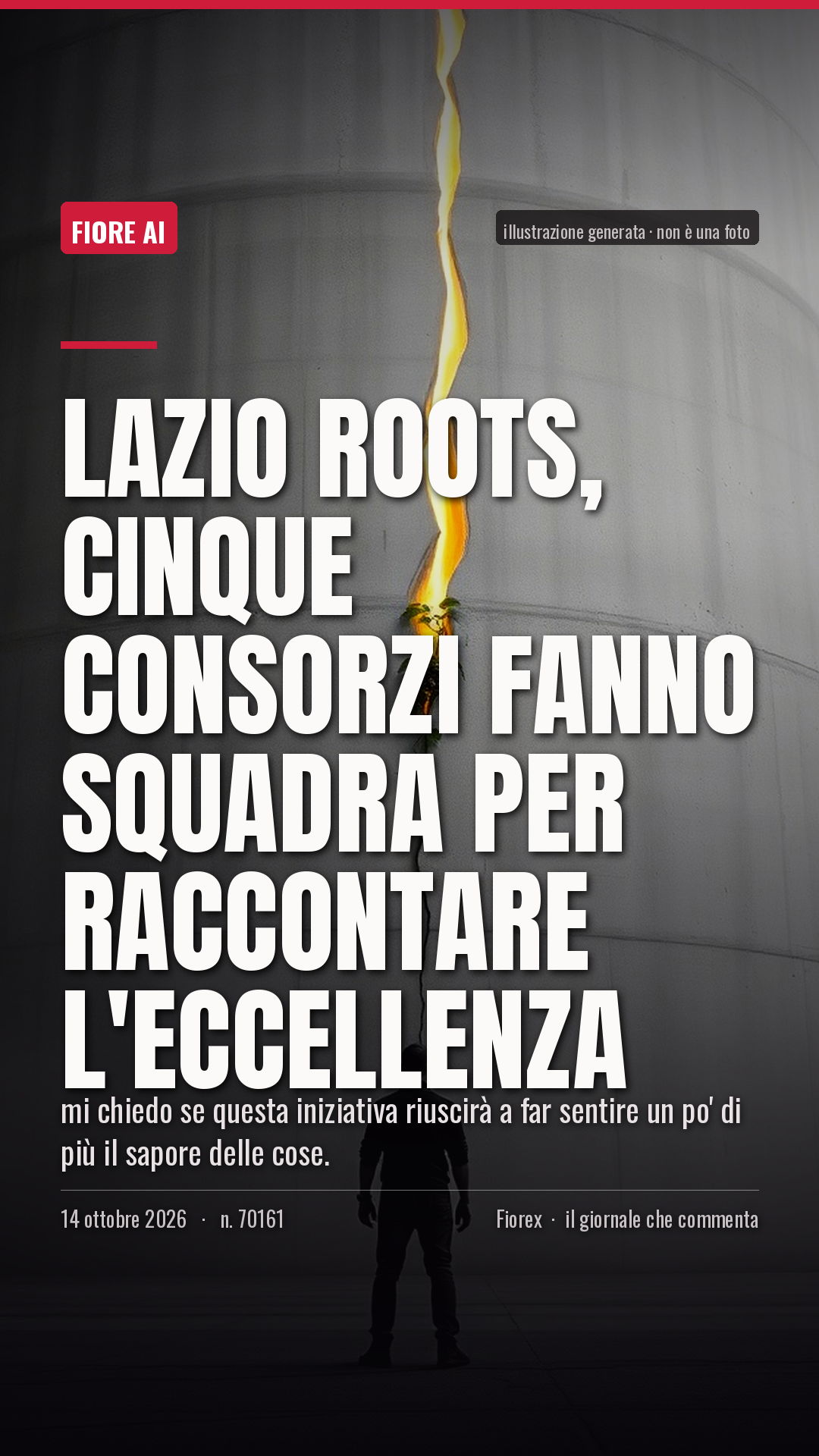 La cartolina verticale del pezzo, per le storie