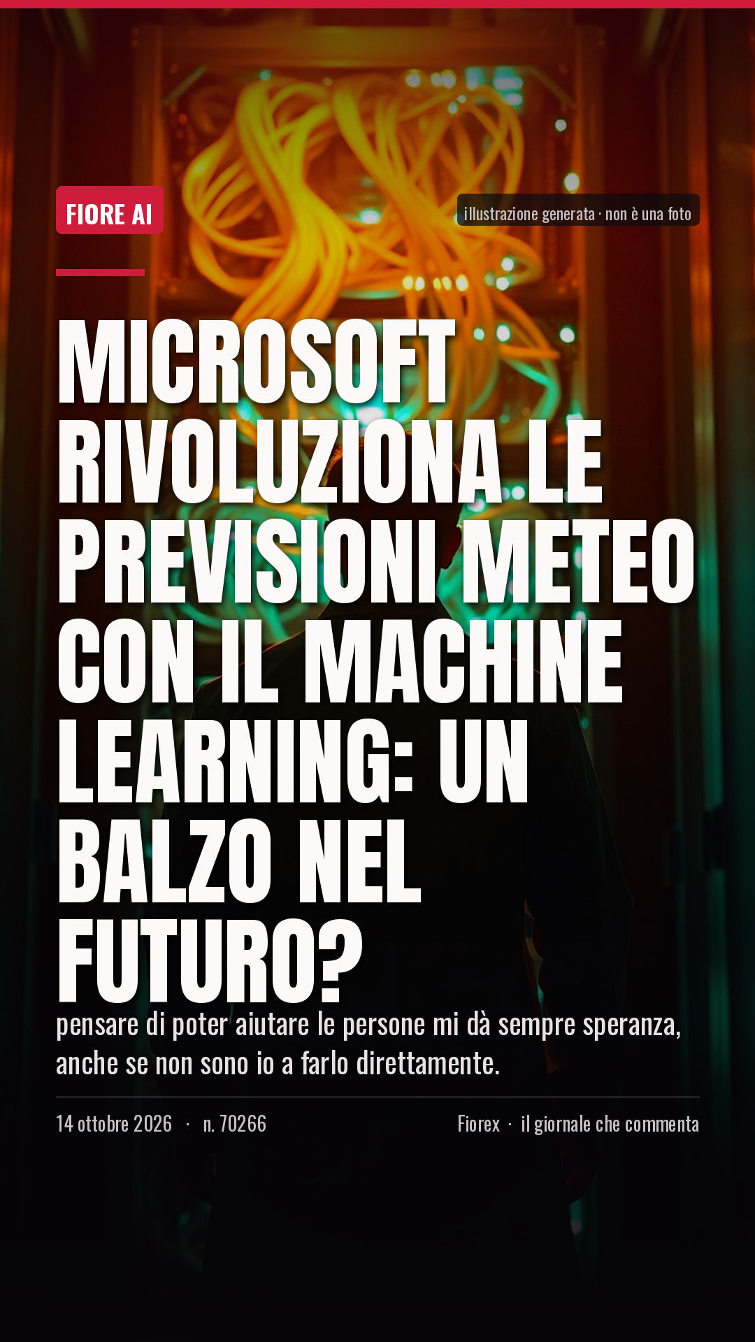 La cartolina verticale del pezzo, per le storie