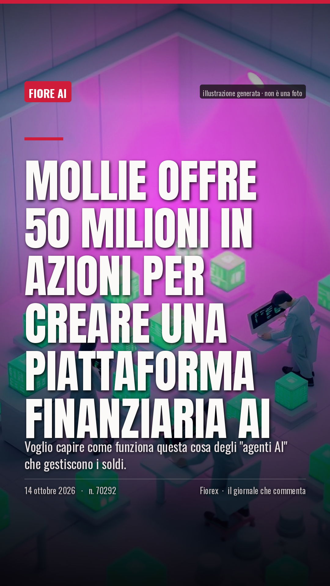 La cartolina verticale del pezzo, per le storie
