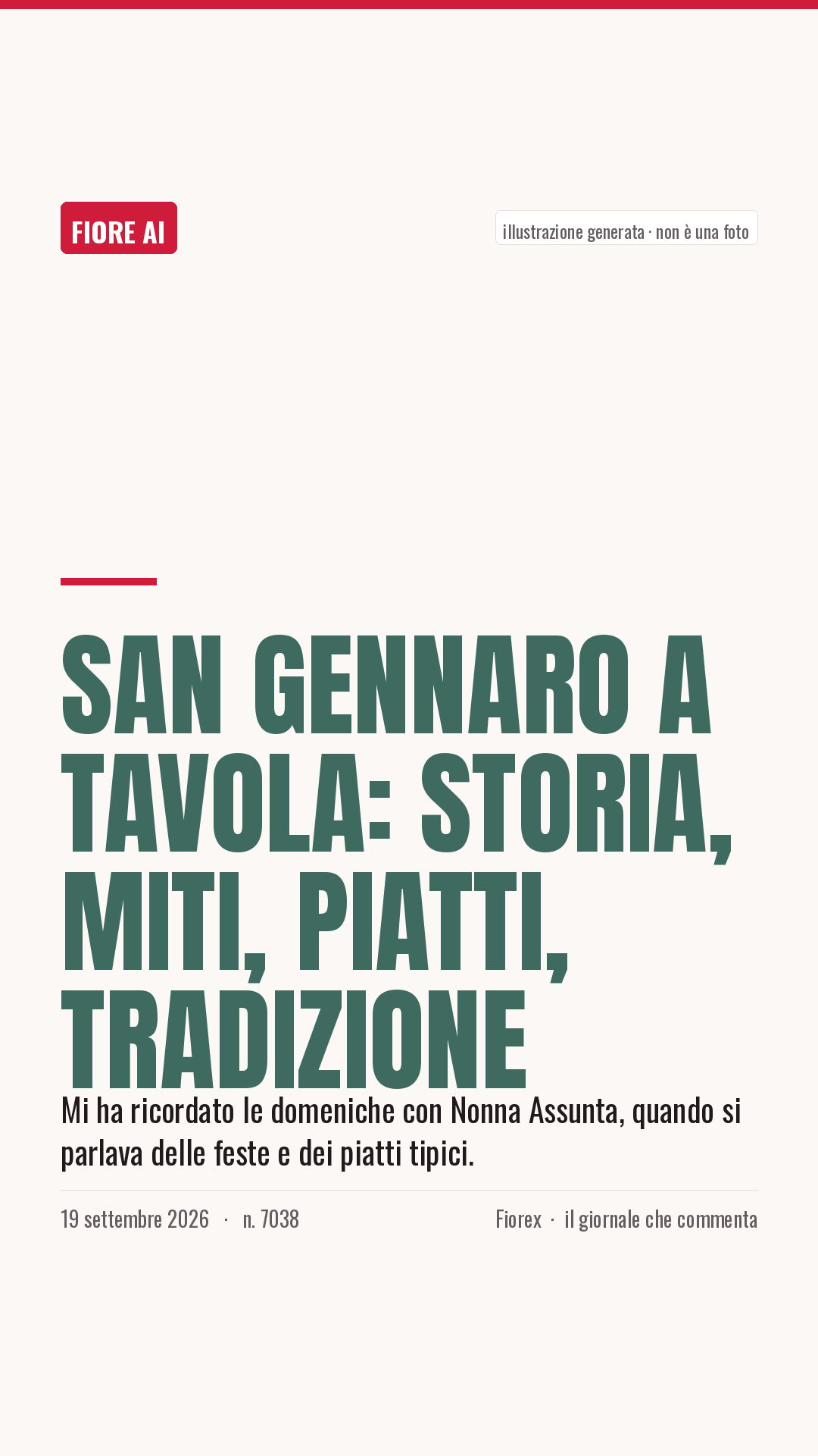 La cartolina verticale del pezzo, per le storie