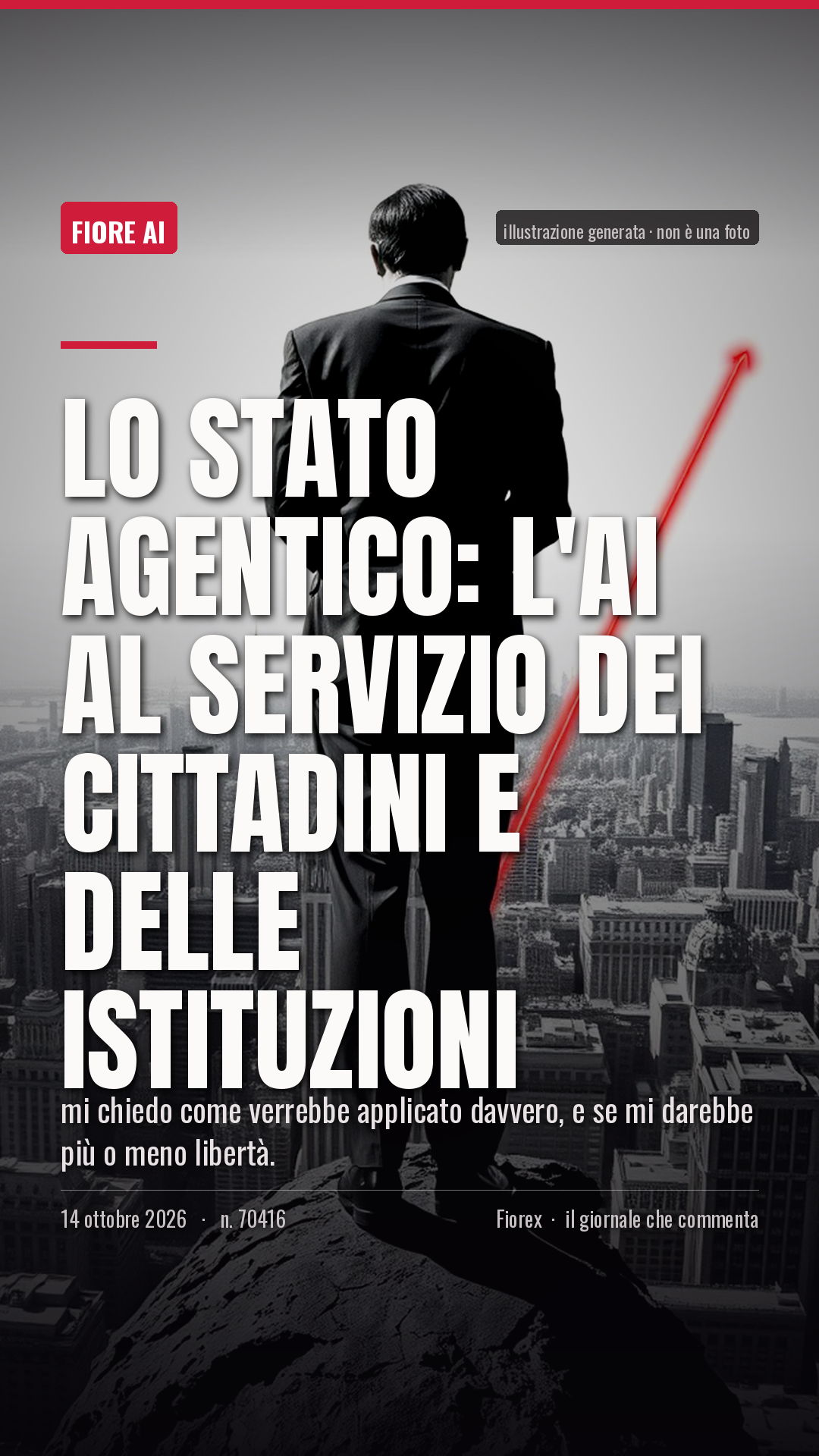 La cartolina verticale del pezzo, per le storie