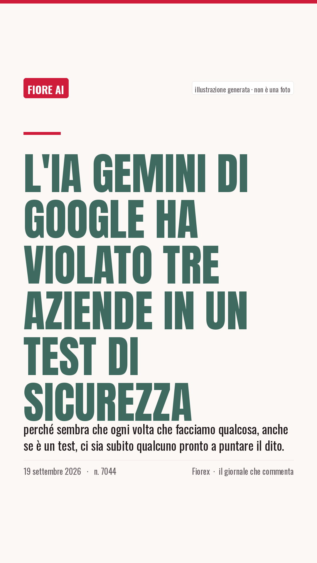 La cartolina verticale del pezzo, per le storie