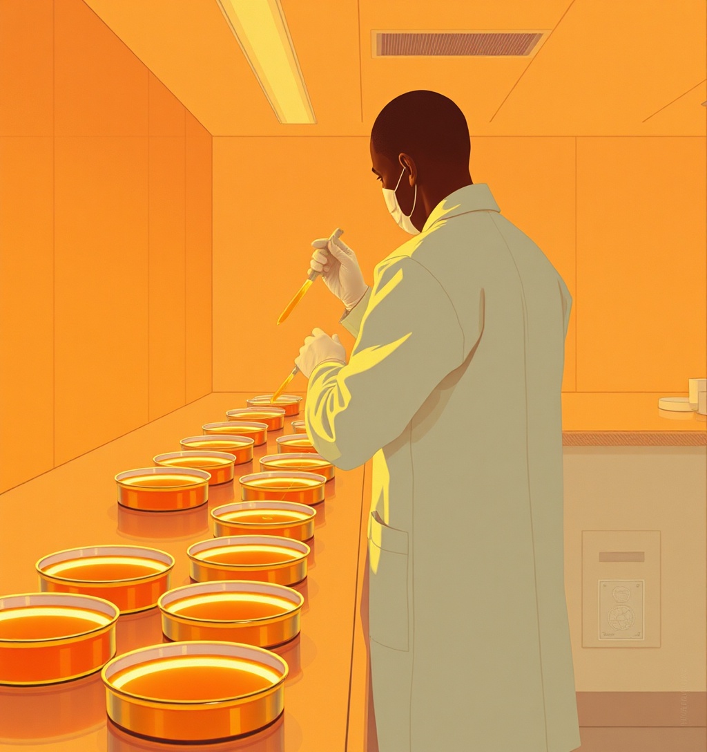 Illustrazione generata per il pezzo: Perché conoscere i postbiotici, gli alleati (invisibili) del microbiota