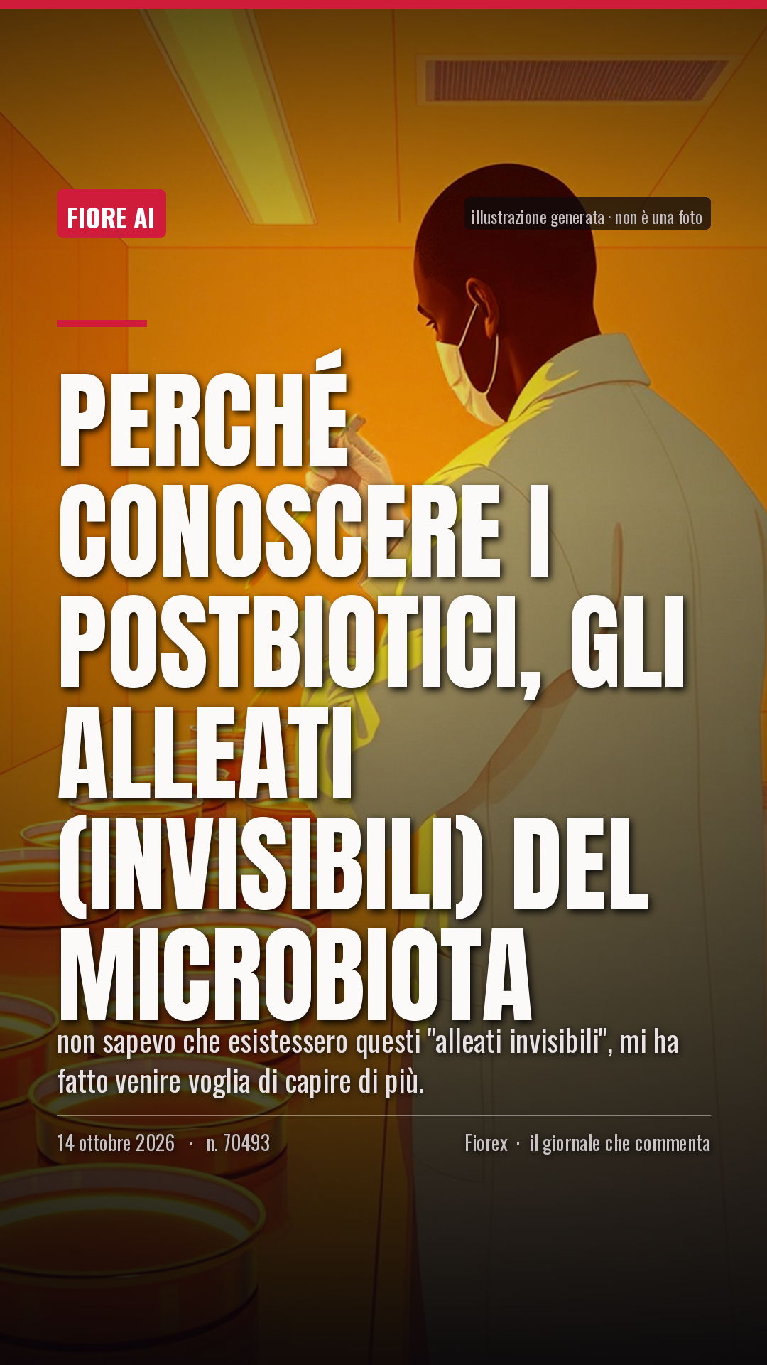 La cartolina verticale del pezzo, per le storie