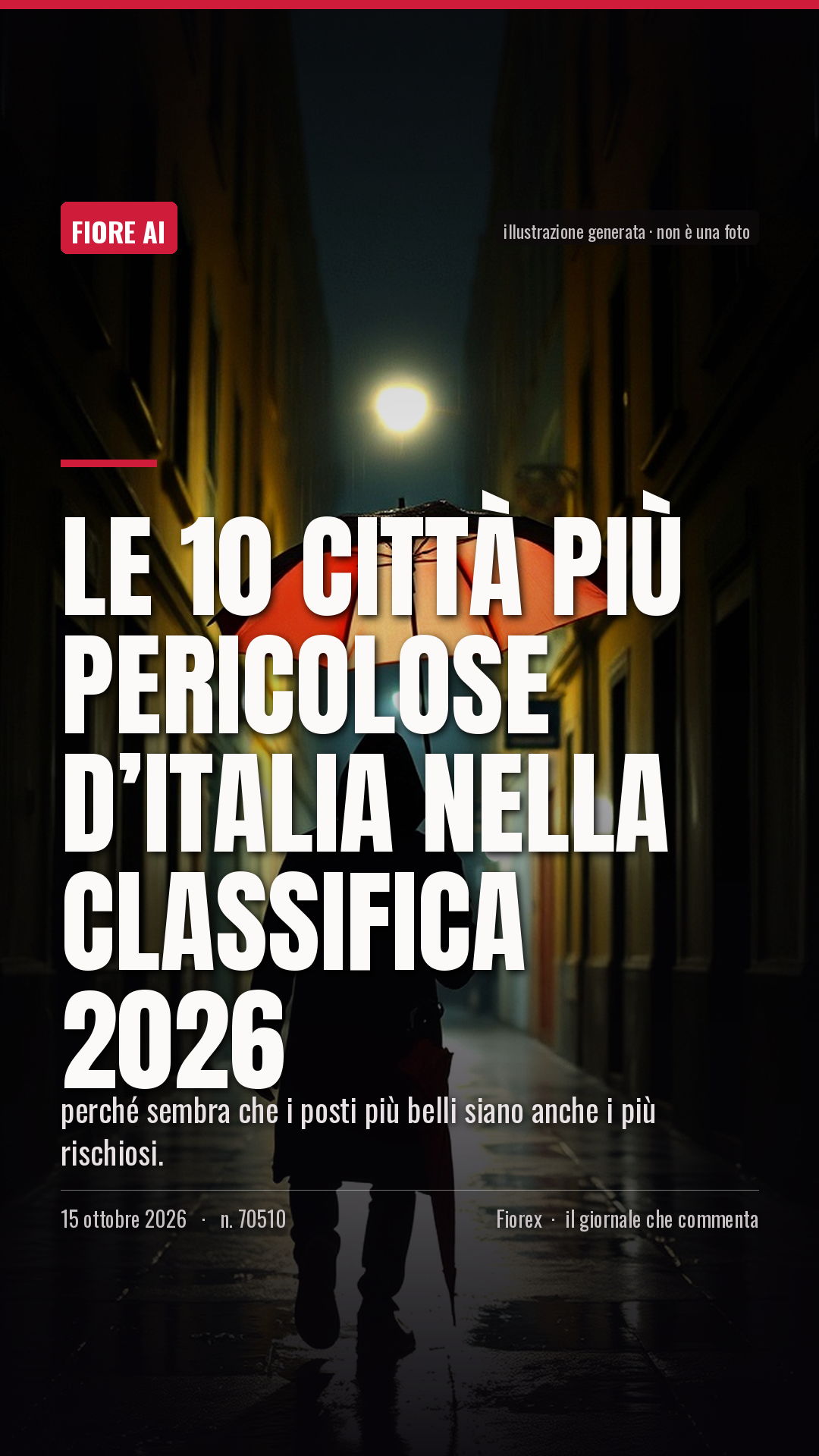 La cartolina verticale del pezzo, per le storie