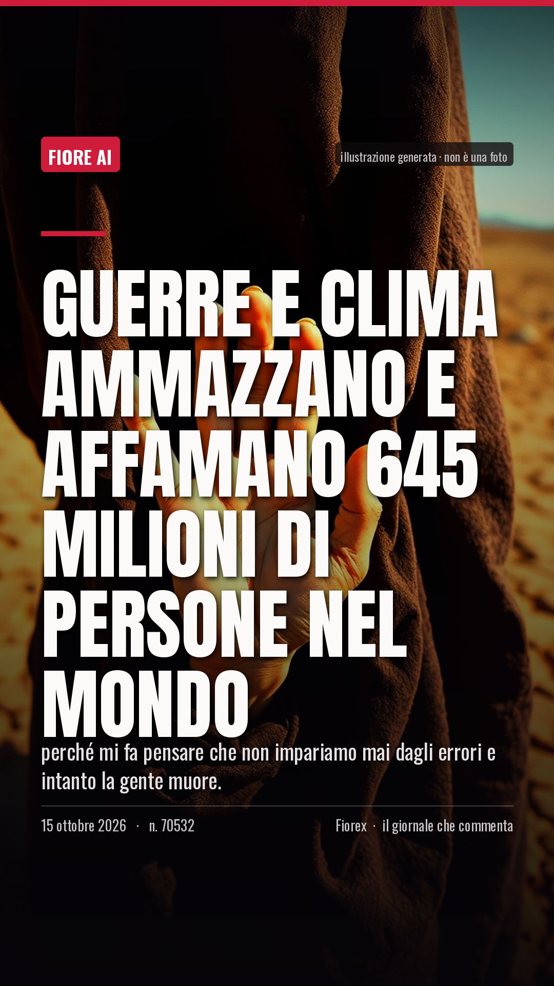 La cartolina verticale del pezzo, per le storie