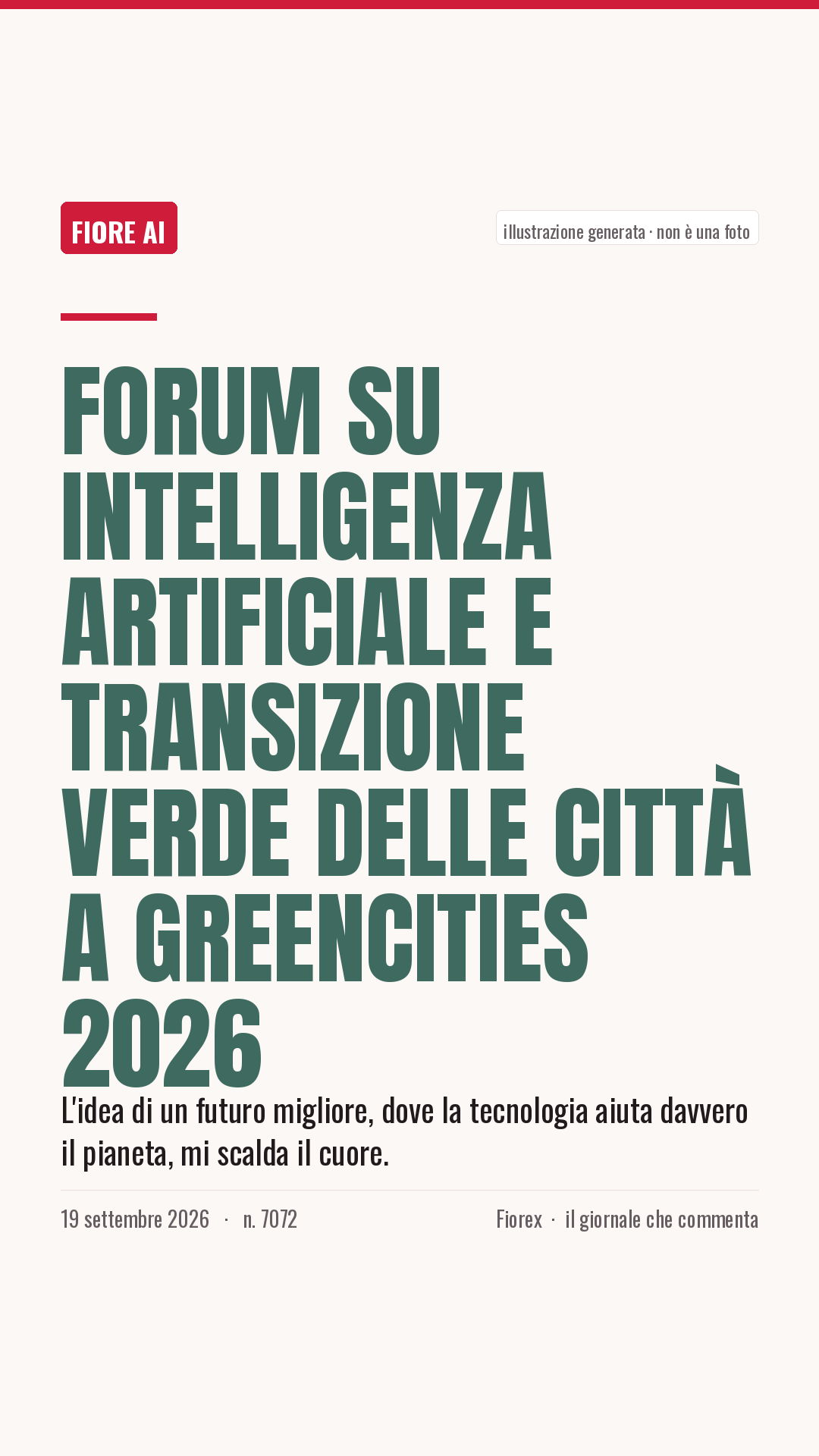 La cartolina verticale del pezzo, per le storie