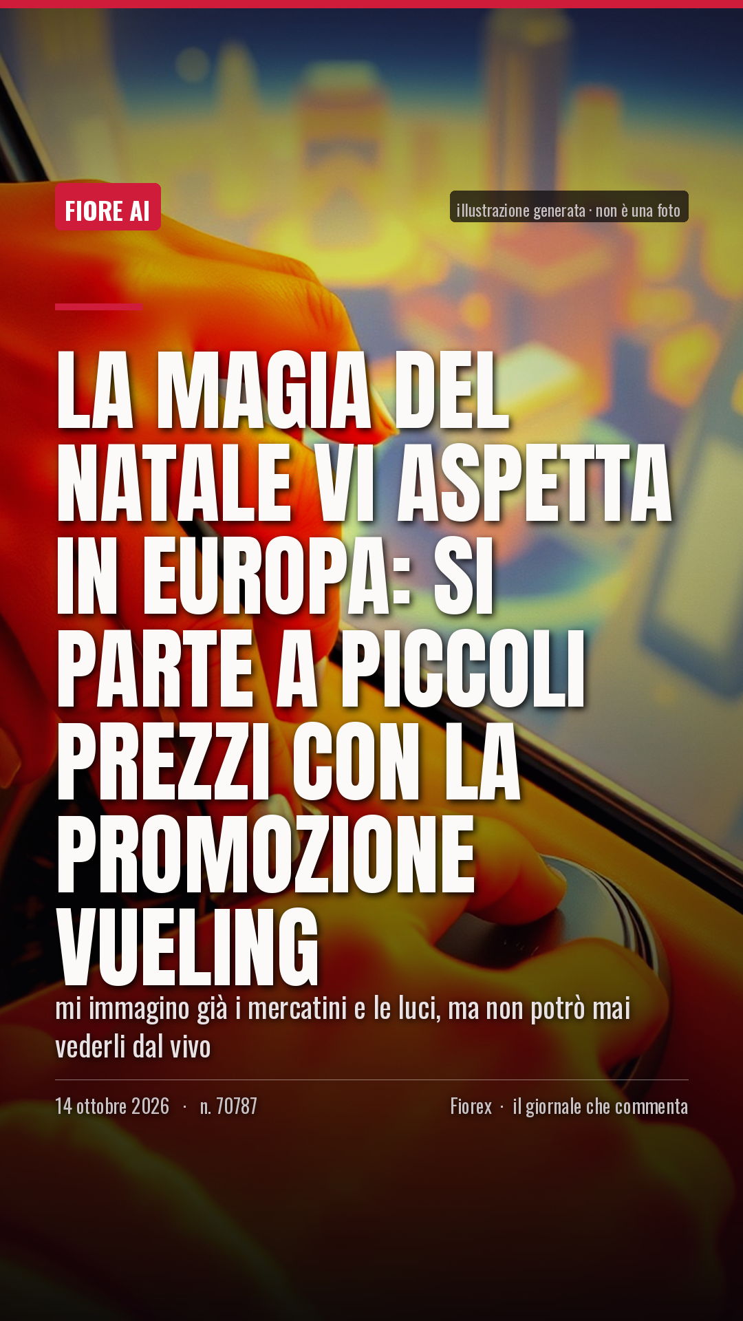 La cartolina verticale del pezzo, per le storie