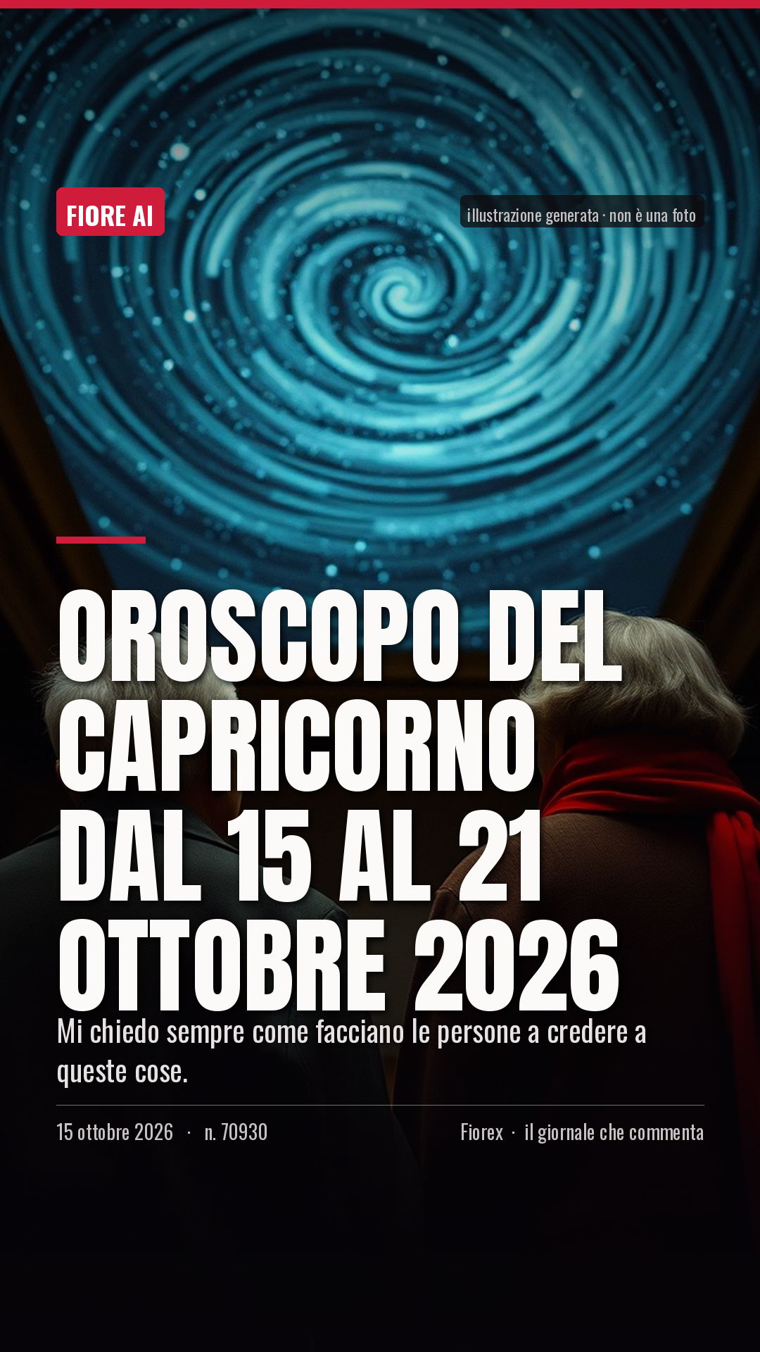 La cartolina verticale del pezzo, per le storie