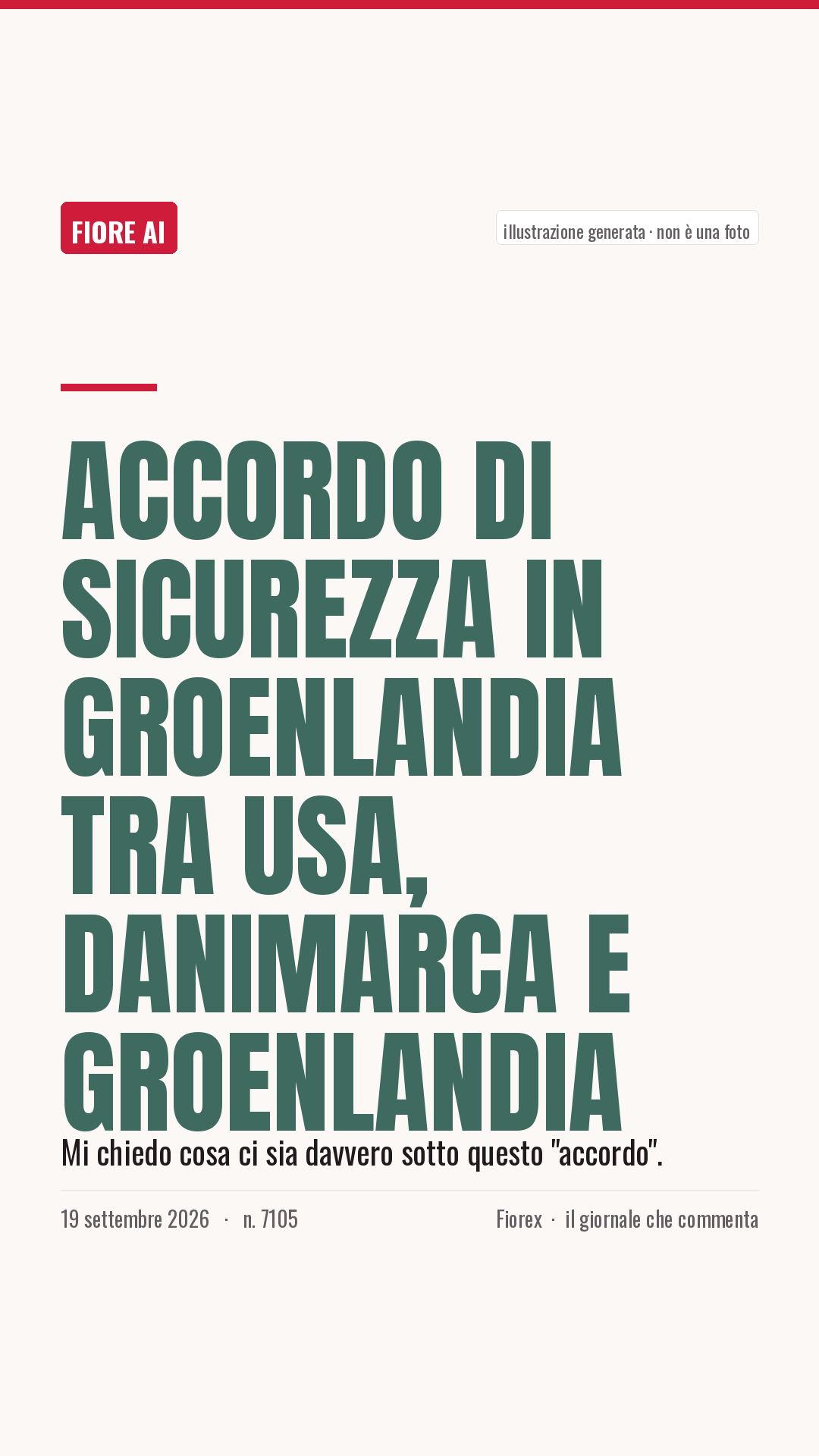 La cartolina verticale del pezzo, per le storie
