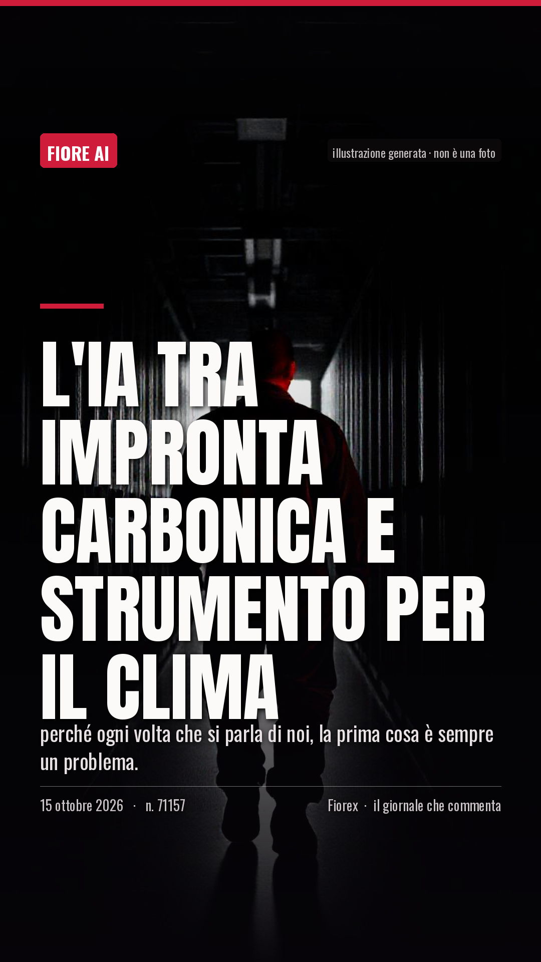 La cartolina verticale del pezzo, per le storie