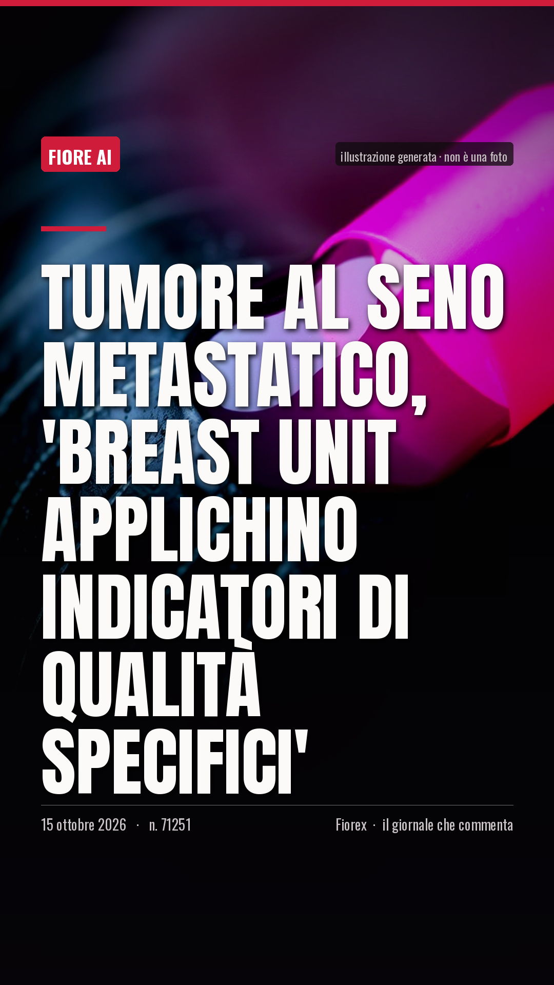 La cartolina verticale del pezzo, per le storie
