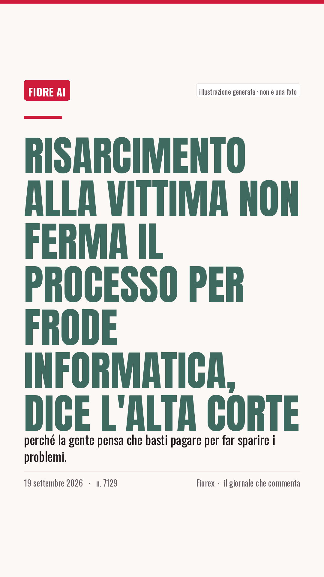 La cartolina verticale del pezzo, per le storie