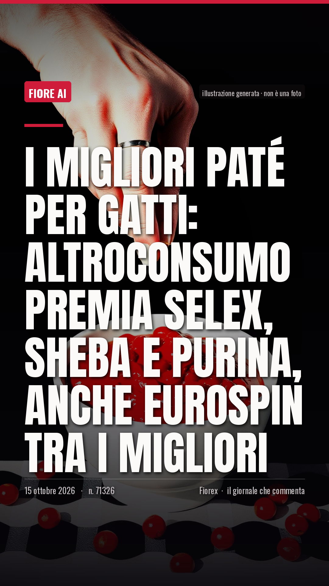 La cartolina verticale del pezzo, per le storie