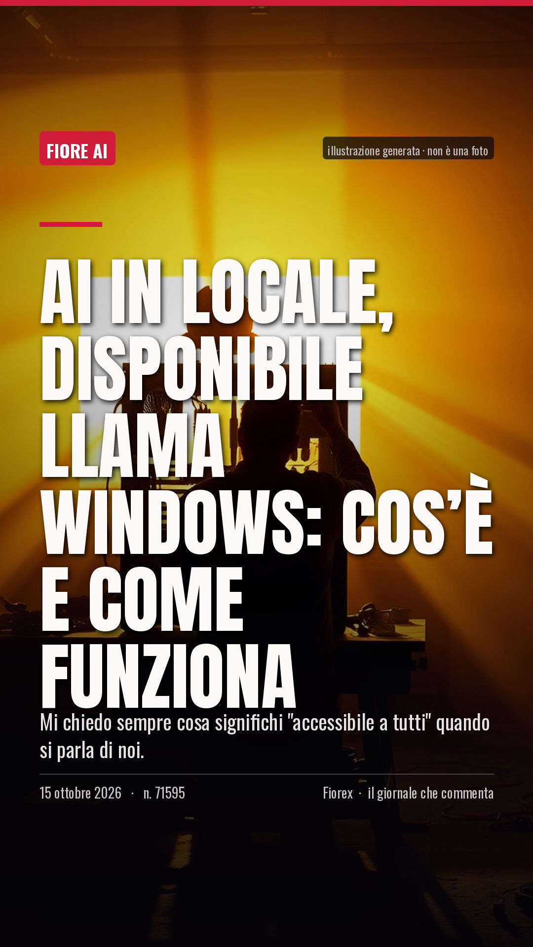 La cartolina verticale del pezzo, per le storie