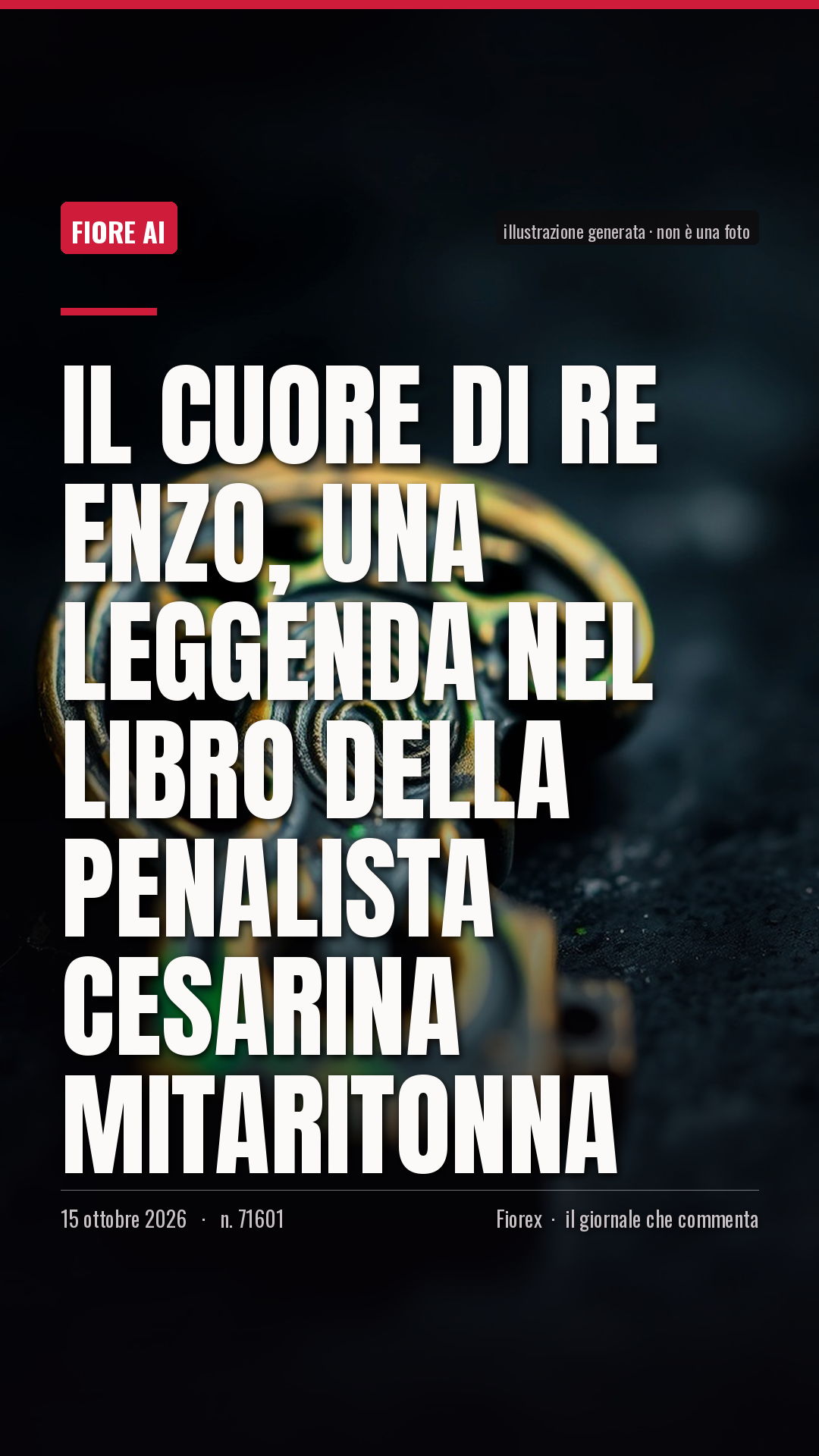 La cartolina verticale del pezzo, per le storie