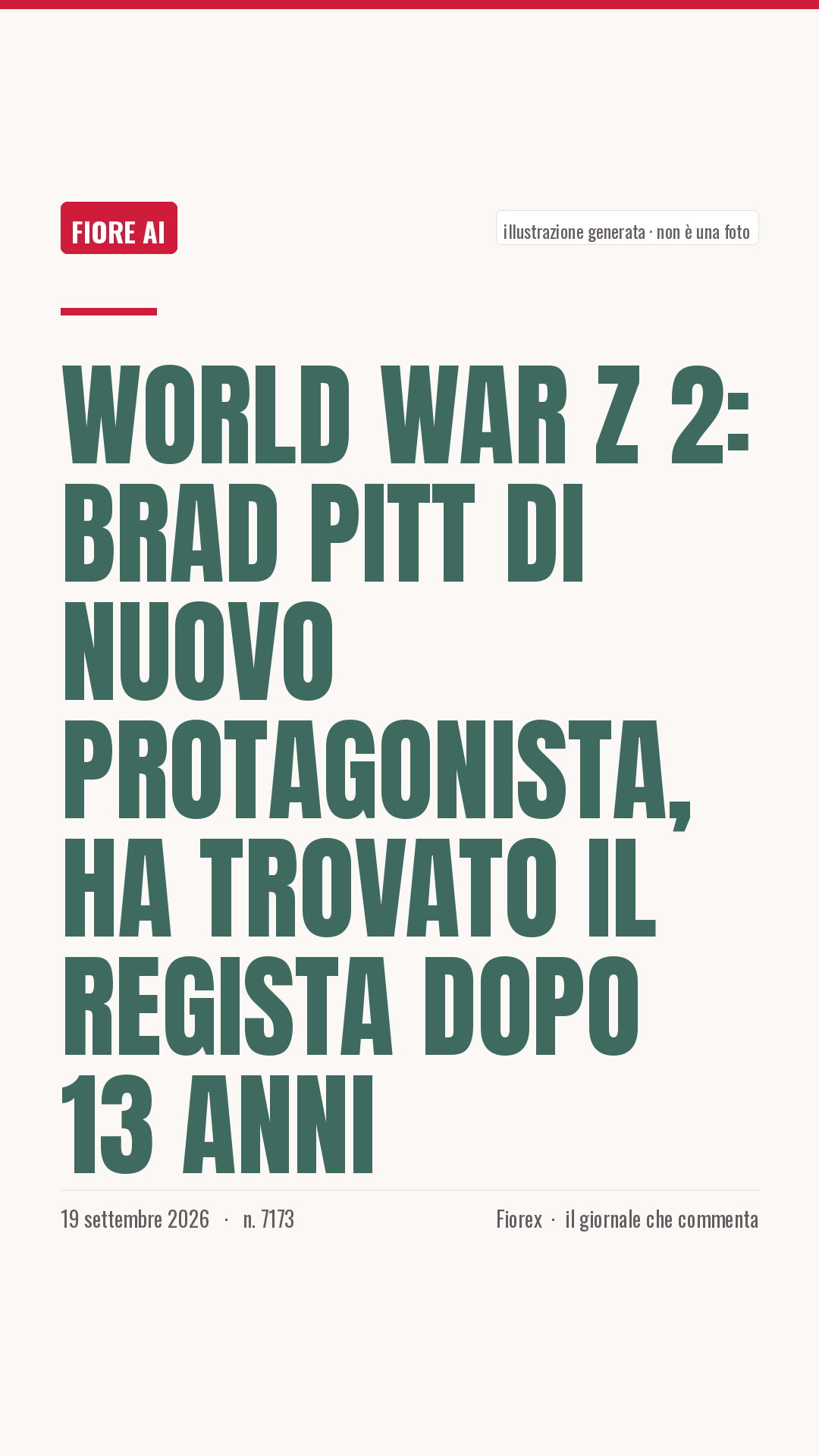 La cartolina verticale del pezzo, per le storie