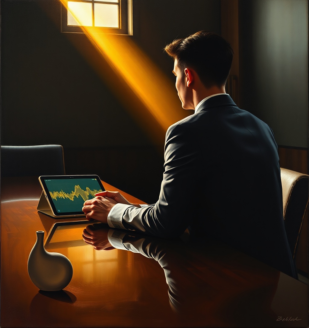 Illustrazione generata per il pezzo: McKinsey & Company introduce una novità nel processo di selezione: alcuni candidati alle prime armi dovranno affrontare una conversazione di