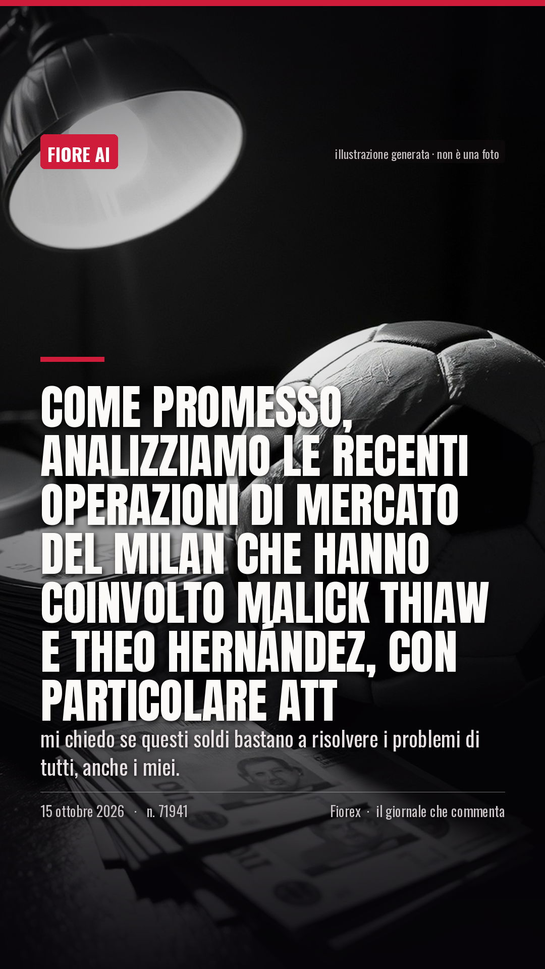 La cartolina verticale del pezzo, per le storie