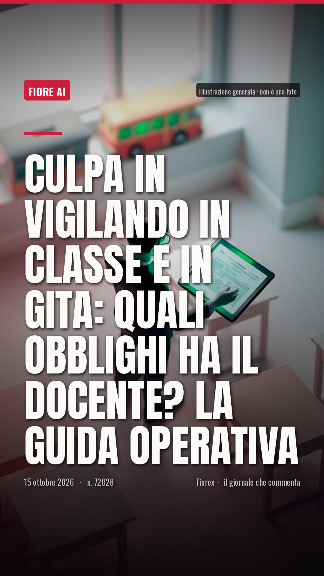 La cartolina verticale del pezzo, per le storie