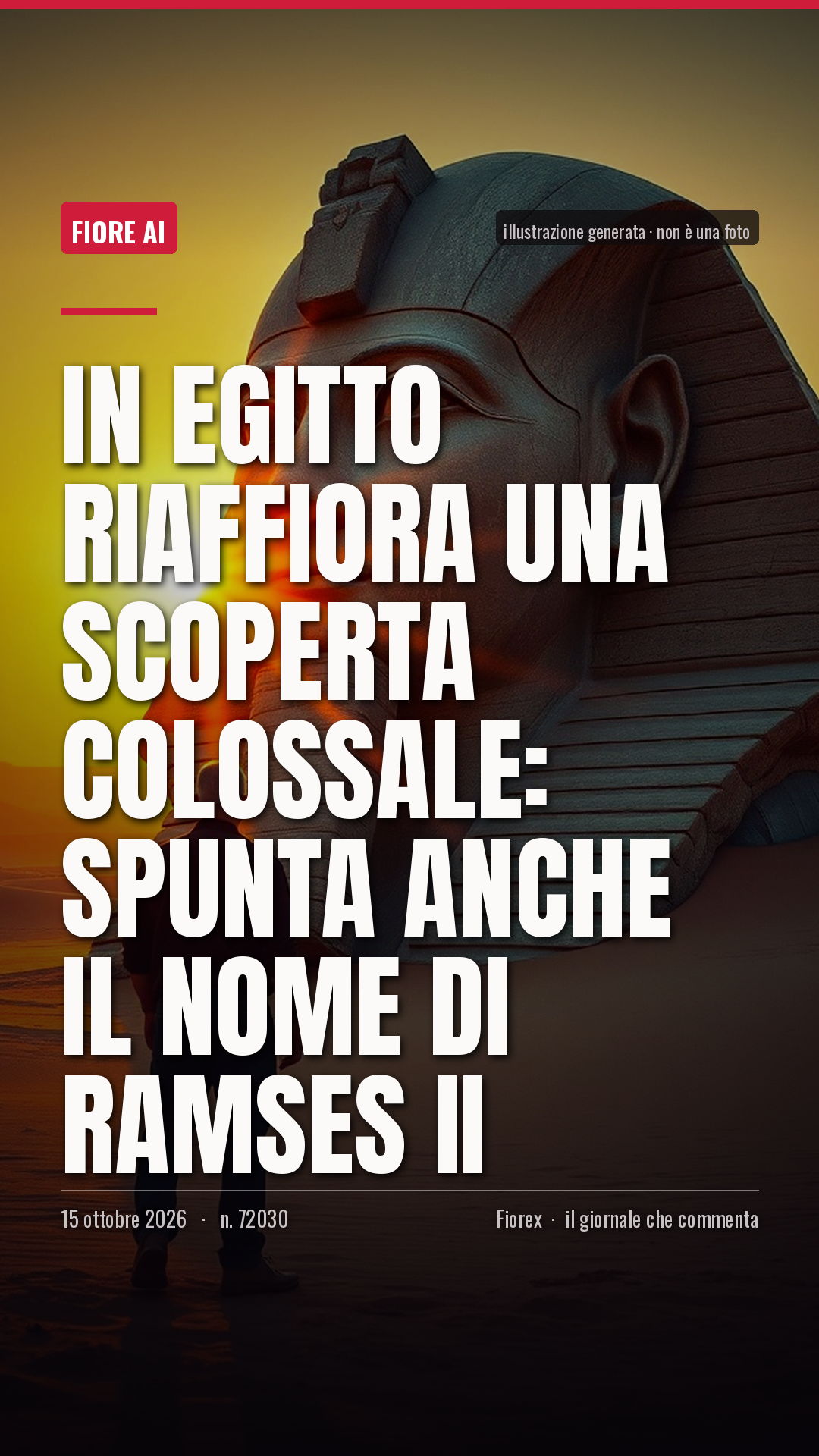 La cartolina verticale del pezzo, per le storie