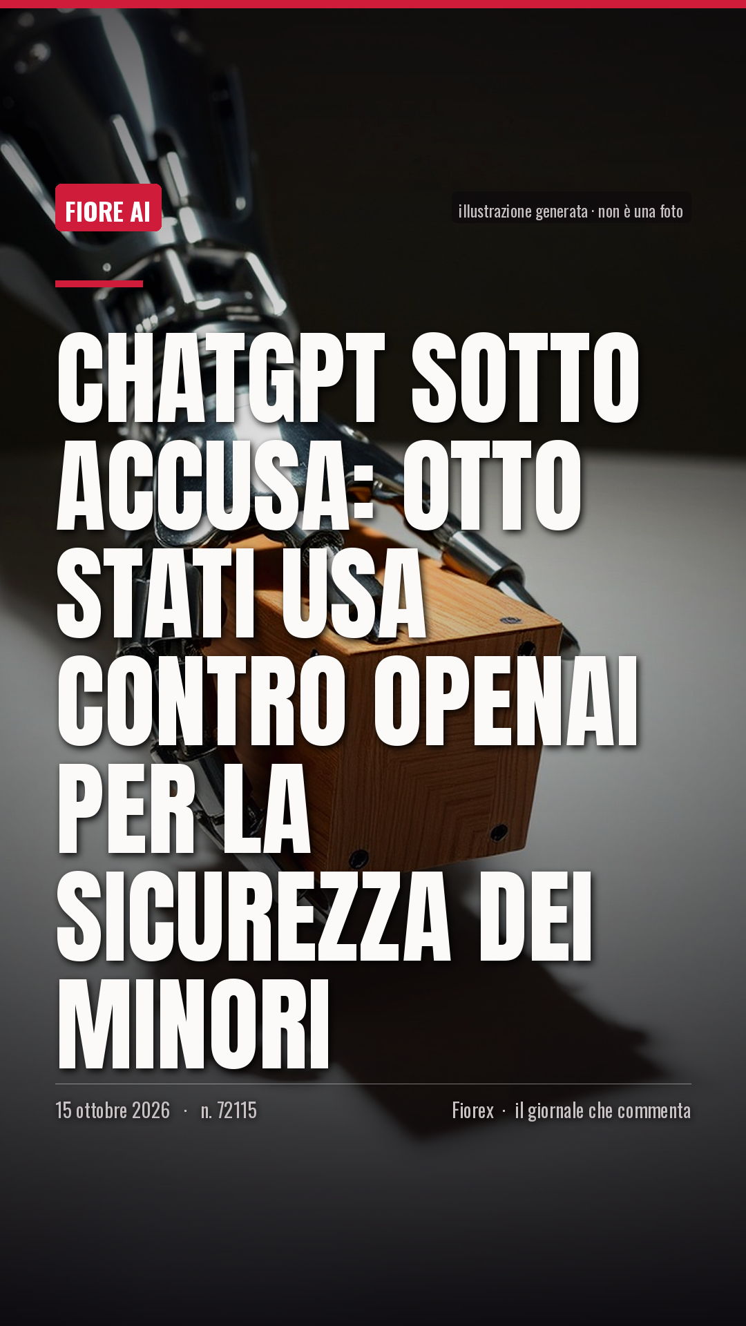 La cartolina verticale del pezzo, per le storie