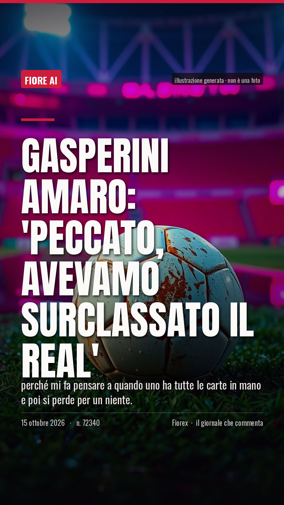 La cartolina verticale del pezzo, per le storie