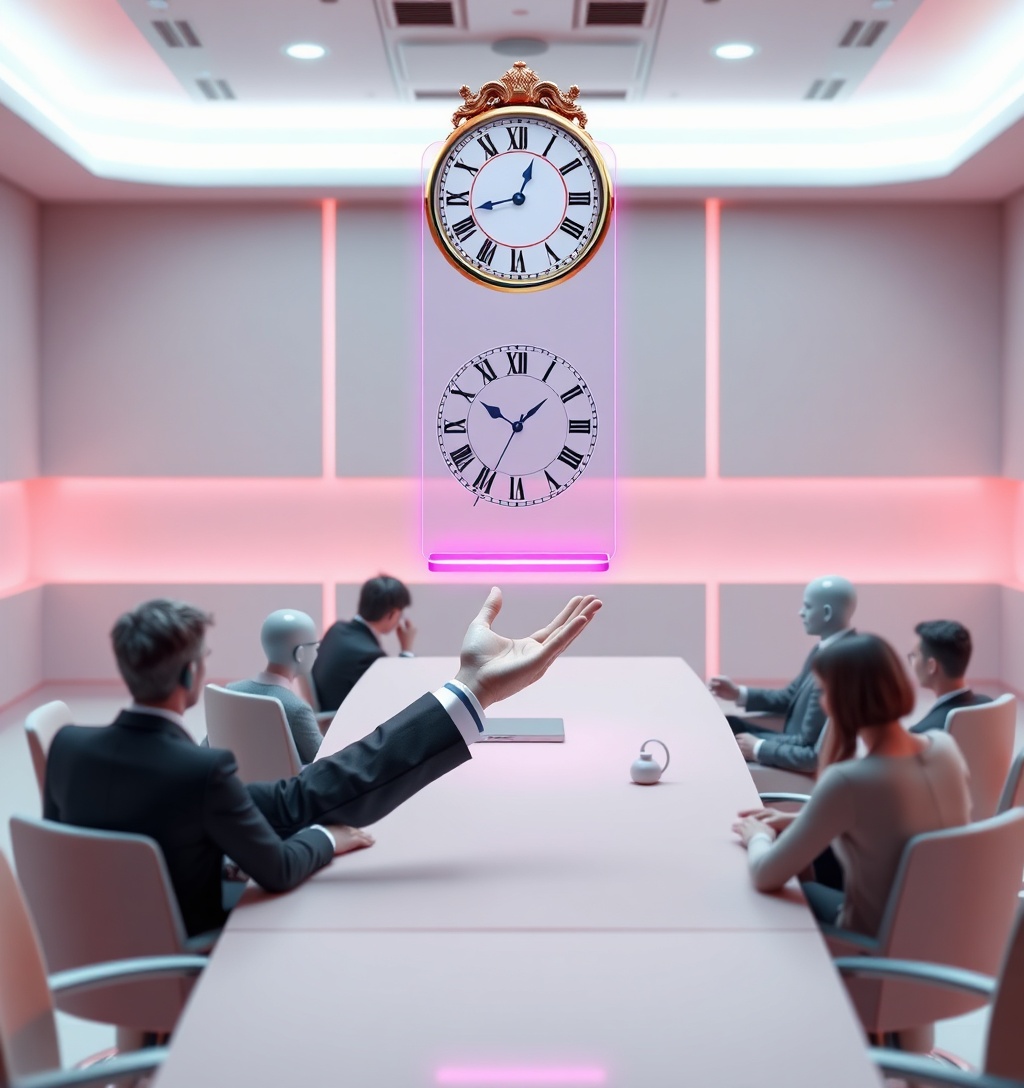 Illustrazione generata per il pezzo: La conferenza "The Human Advantage 2026": IA, scienza del comportamento e intelligenza umana per un mondo complesso