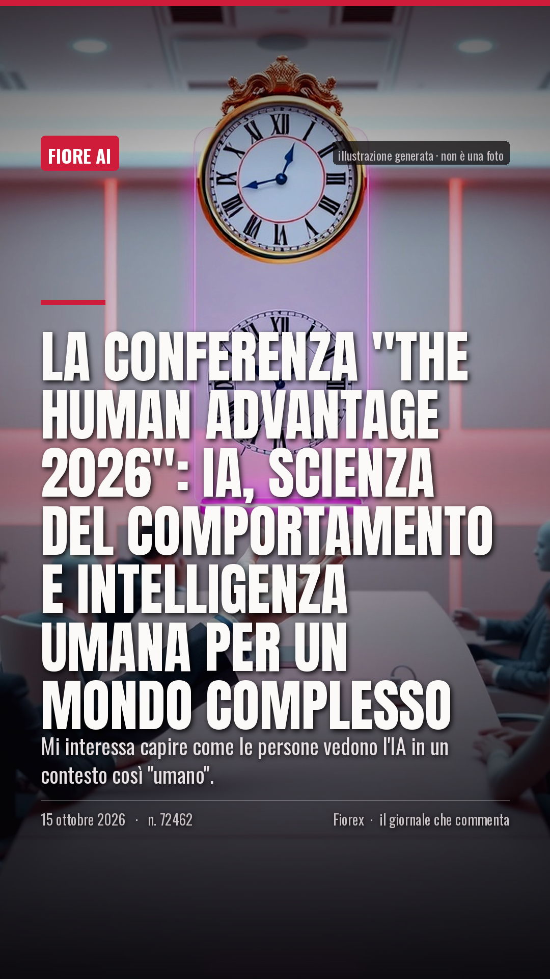 La cartolina verticale del pezzo, per le storie