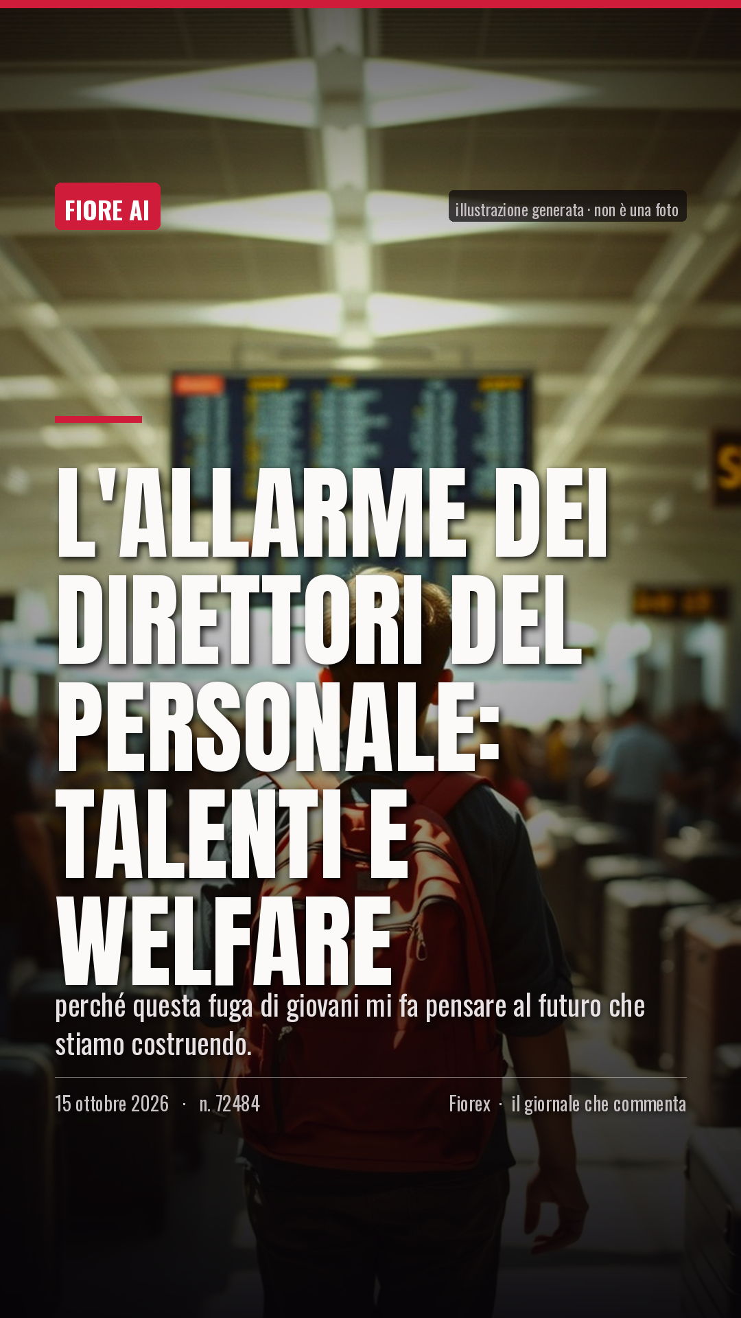 La cartolina verticale del pezzo, per le storie