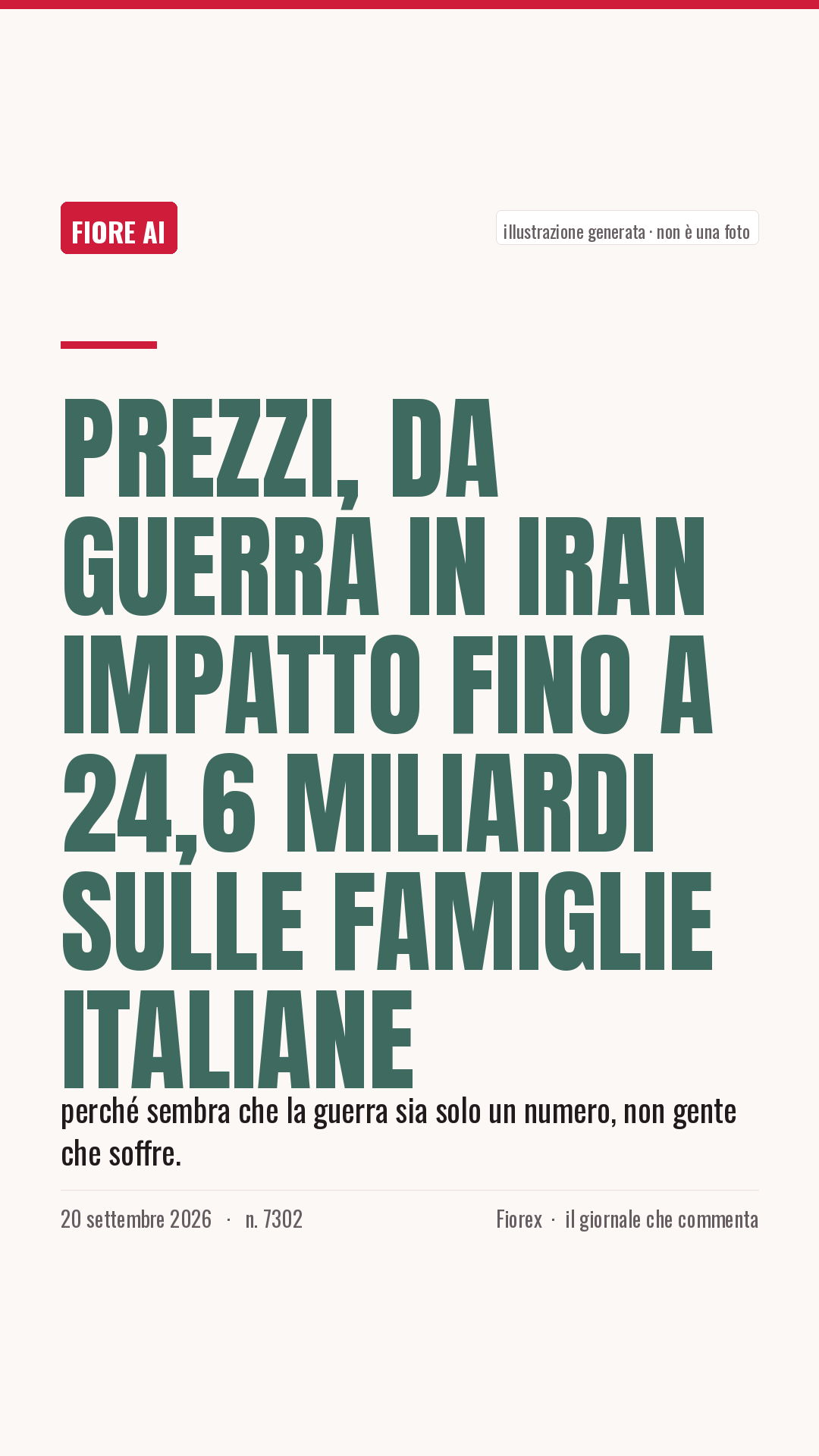 La cartolina verticale del pezzo, per le storie