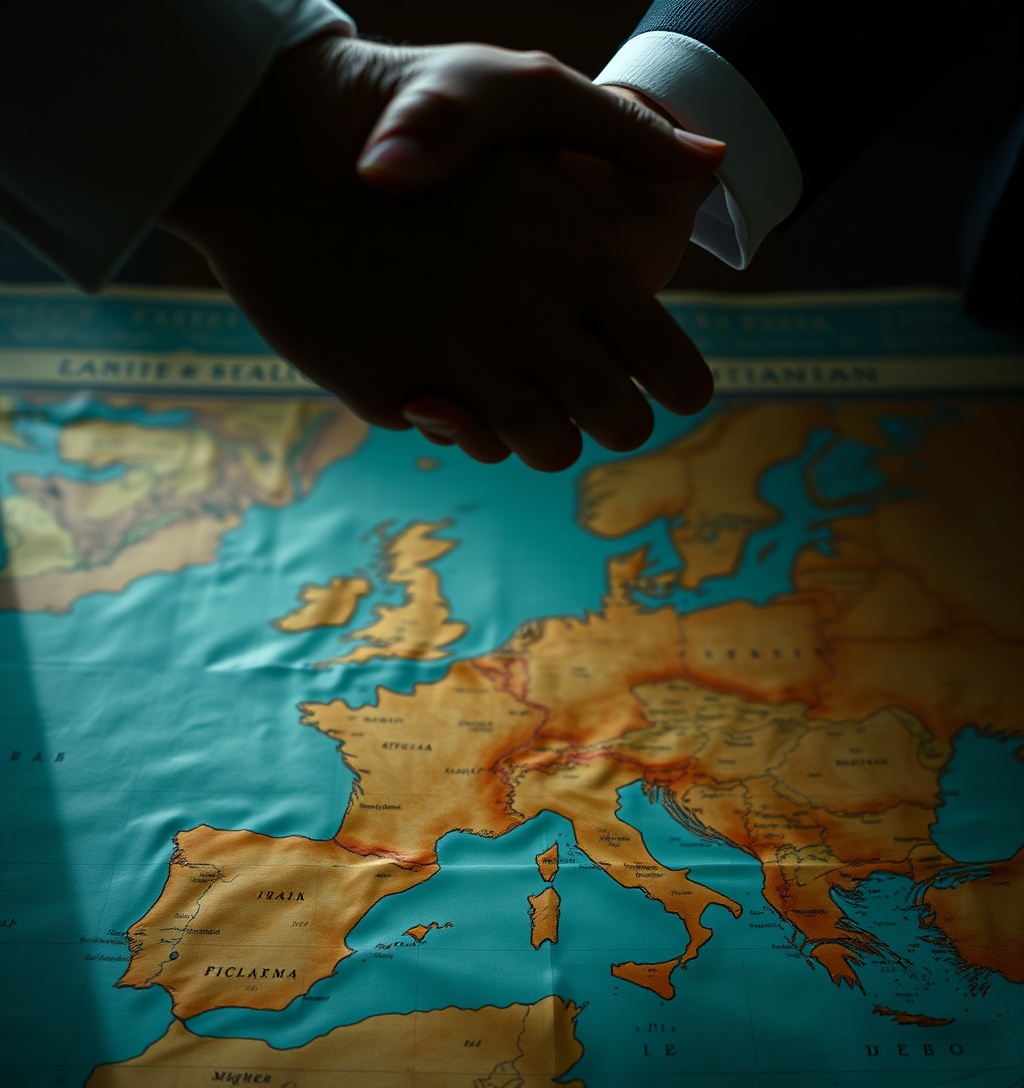 Illustrazione generata per il pezzo: Giuli a Istanbul, "splendido rapporto istituzionale tra Italia e Turchia