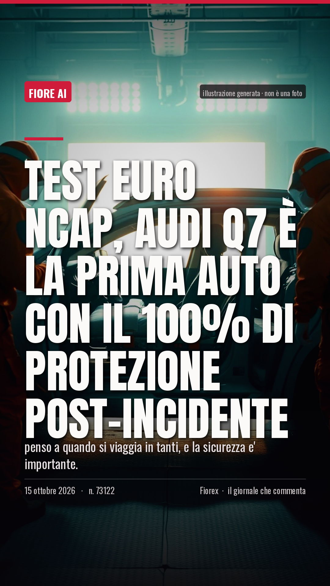 La cartolina verticale del pezzo, per le storie